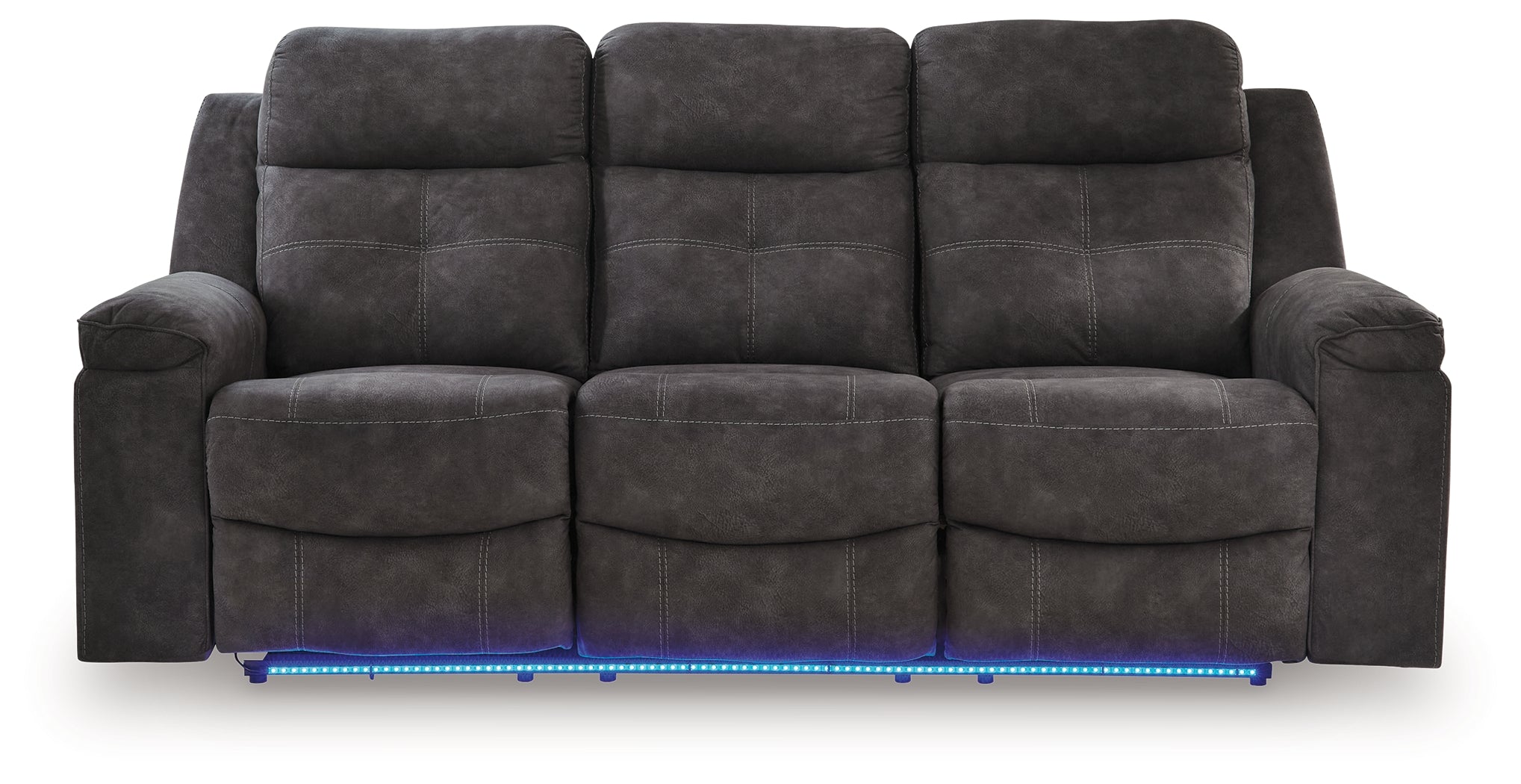 Brysonview Charcoal Reclining Sofa - 6360588