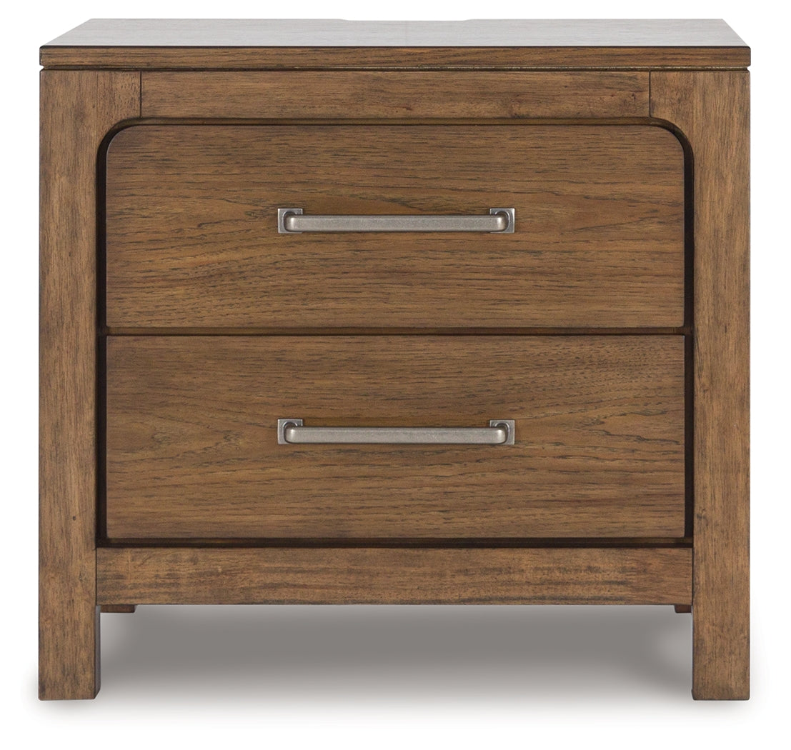 Cabalynn Light Brown Panel Storage Bedroom Set from Ashley - Luna Furniture
