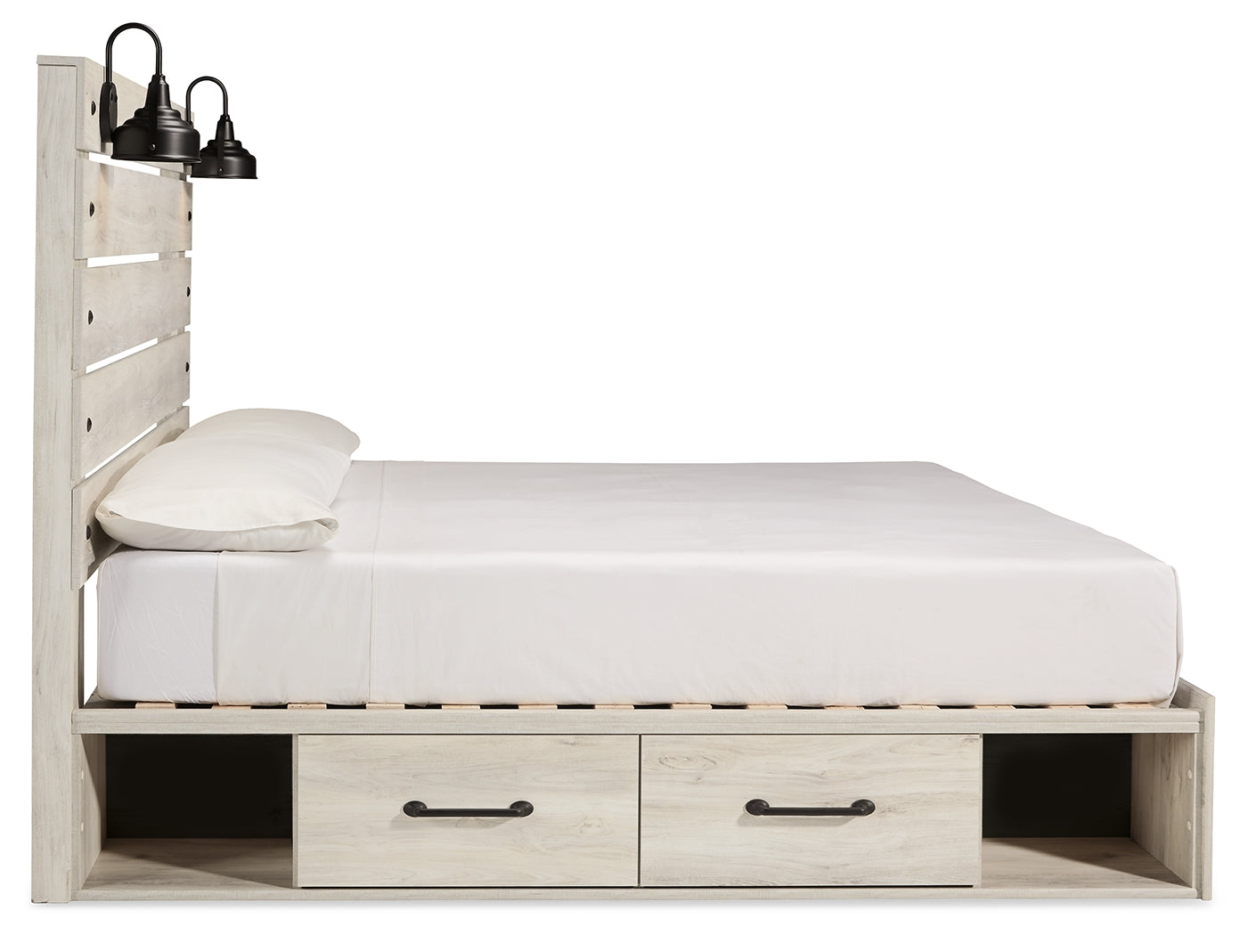 Cambeck King Panel Storage Bed, Dresser and 2 Nightstands - B192B118