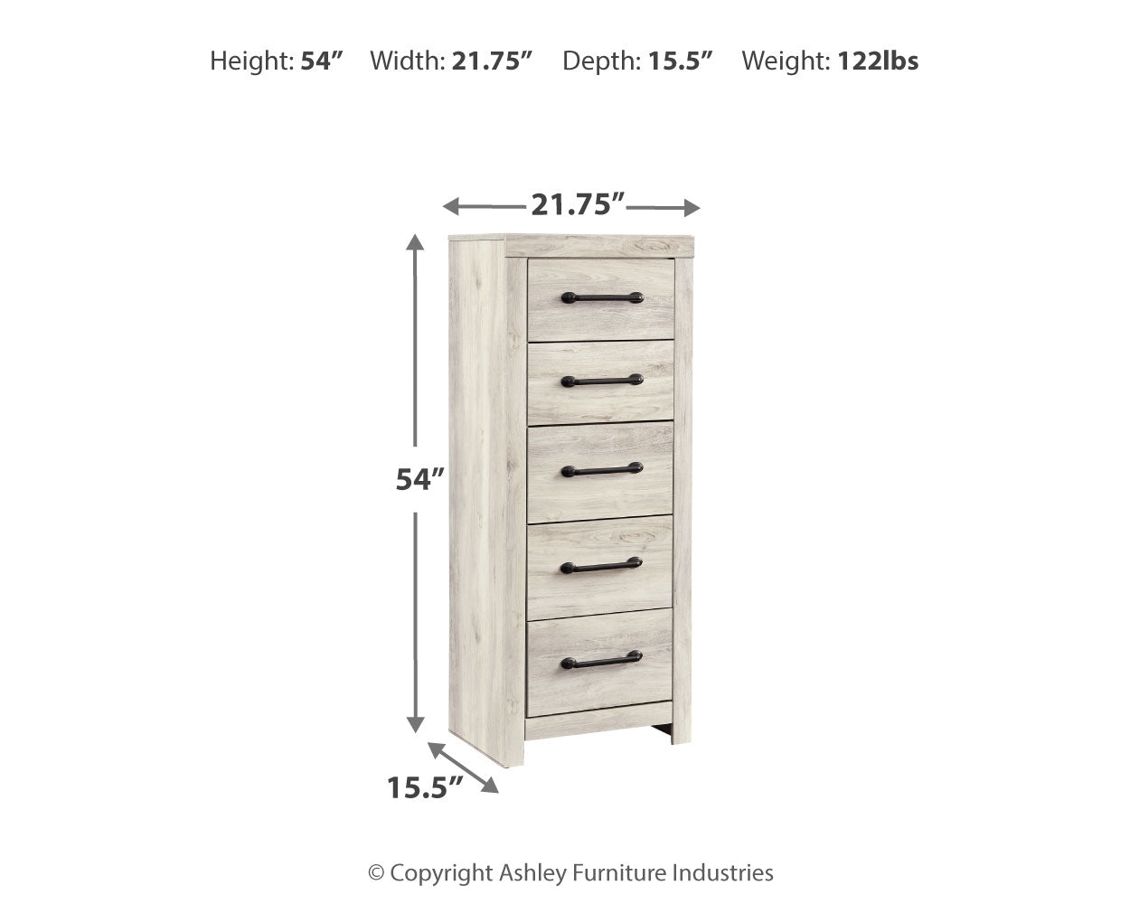 Cambeck Queen Panel Storage Bed, Dresser, Chest and 2 Nightstands - B192B120