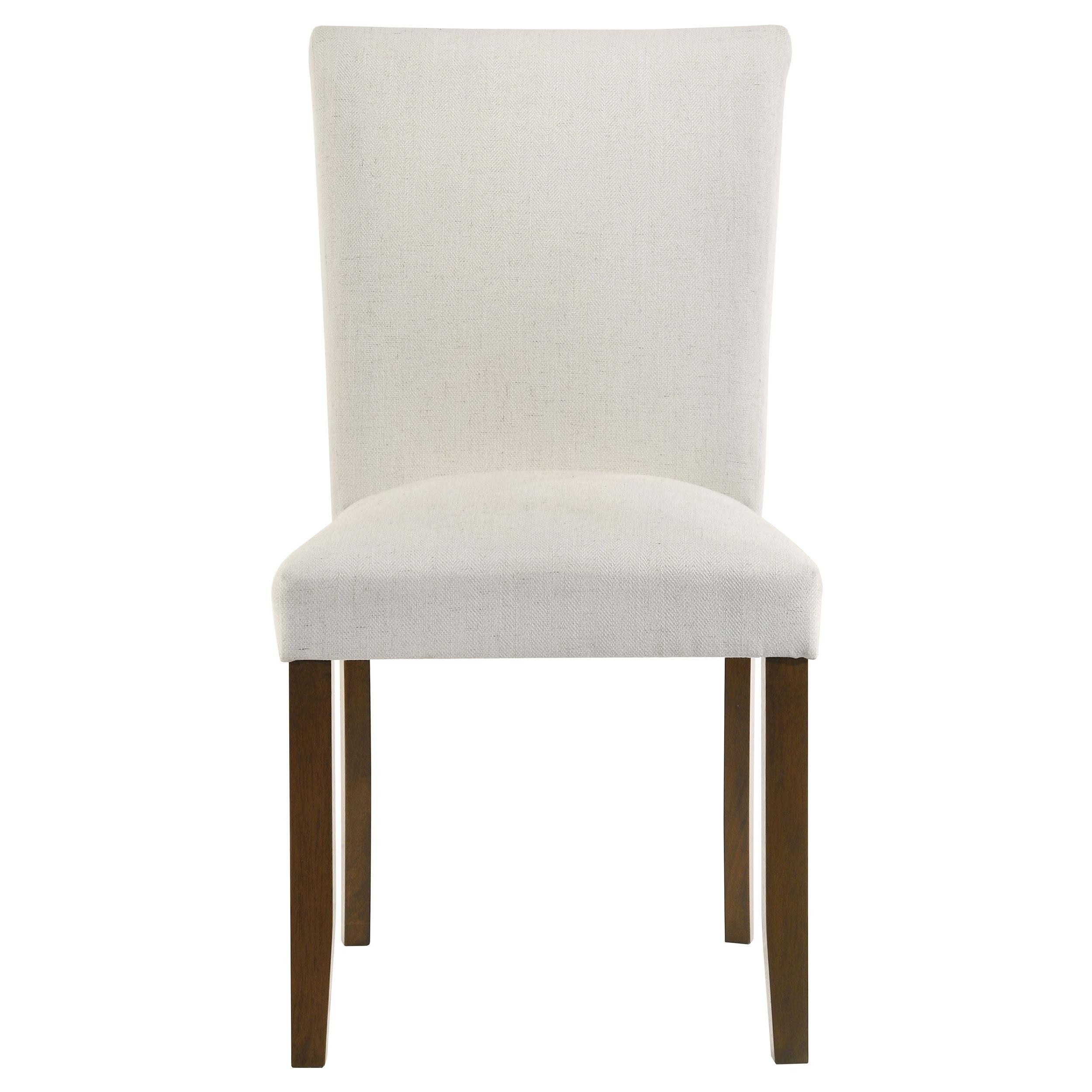 Cantley Upholstered Dining Side Chair Beige (Set of 2) - 106412
