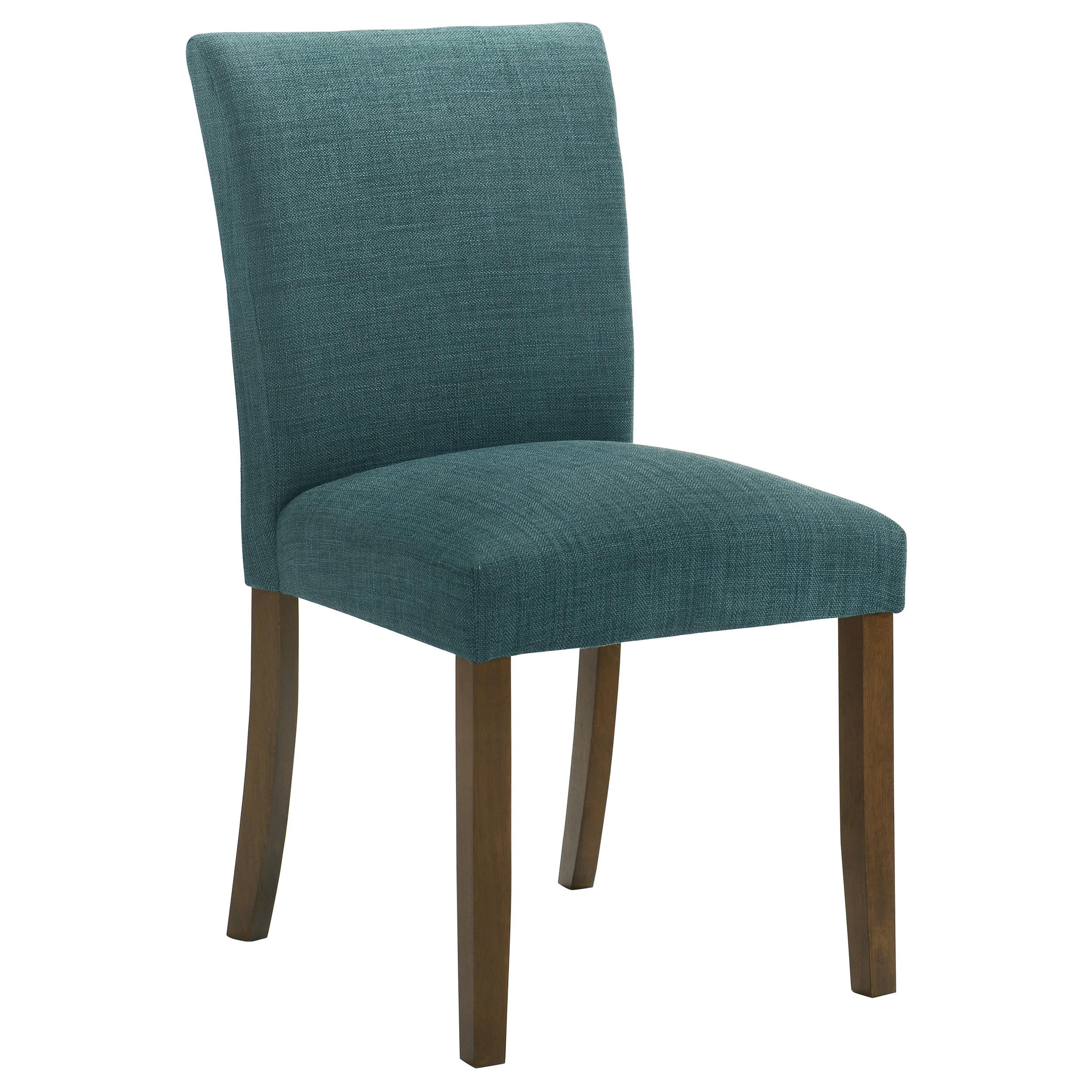 Cantley Upholstered Dining Side Chair Blue (Set of 2) - 106377