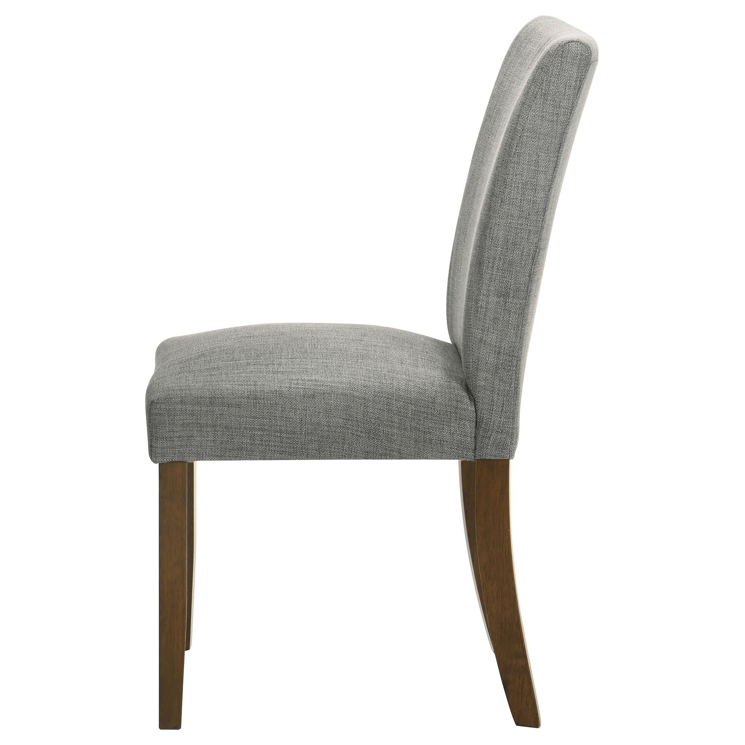 Cantley Upholstered Dining Side Chair Grey (Set of 2) - 106379