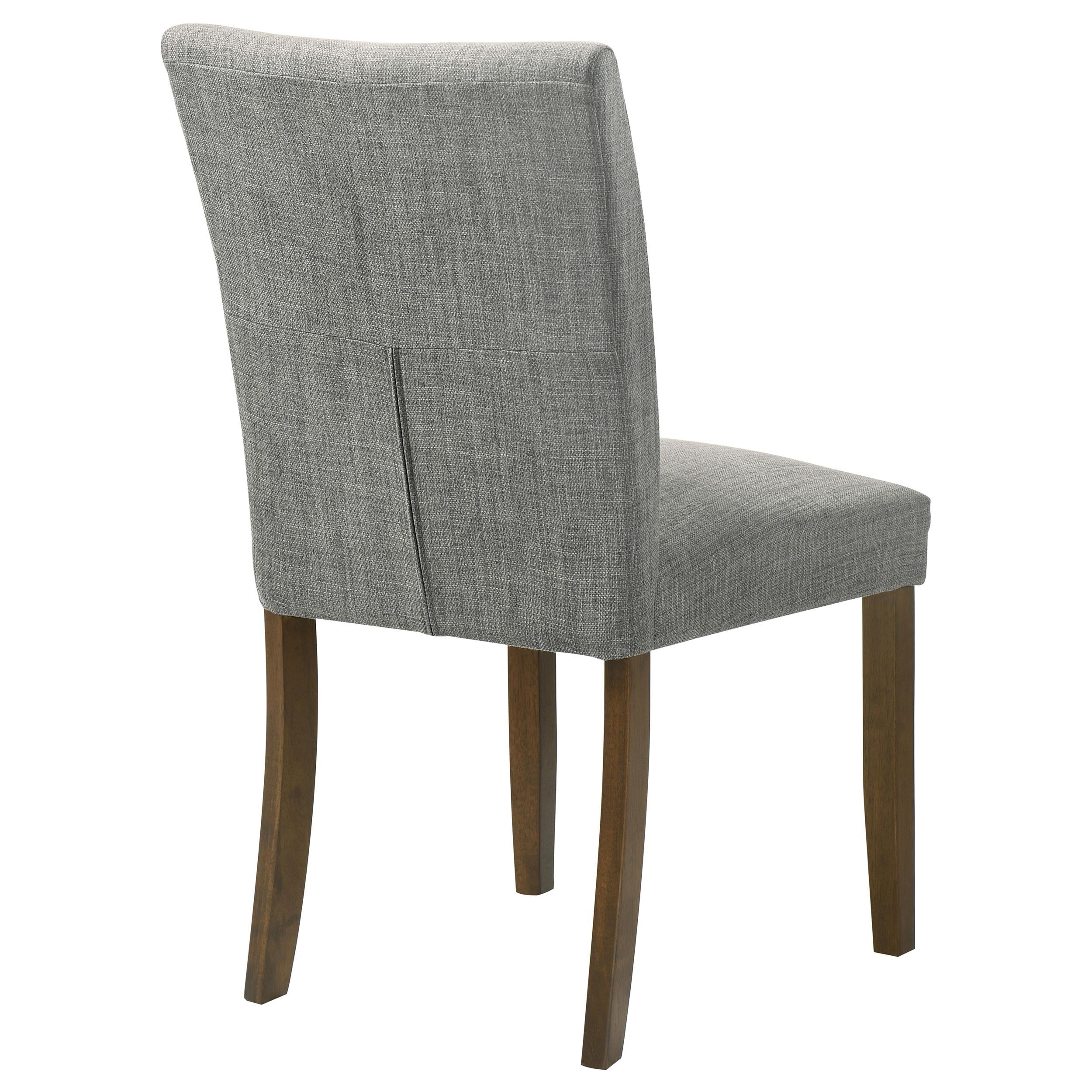 Cantley Upholstered Dining Side Chair Grey (Set of 2) - 106379