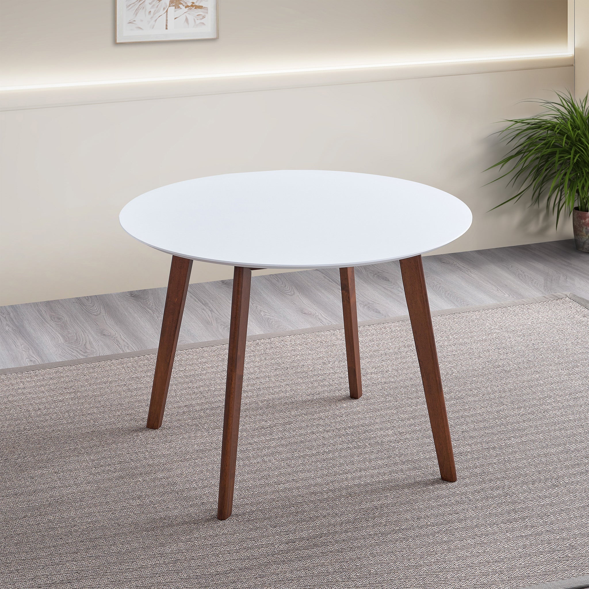Carlton White Top Dining Table - DTB03200601