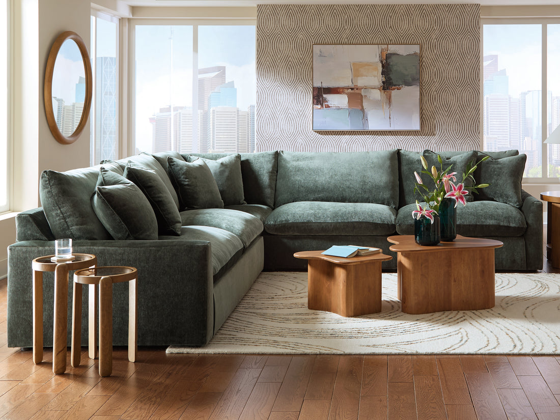 Carriage View Jade 3-Piece Sectional - 78001S1