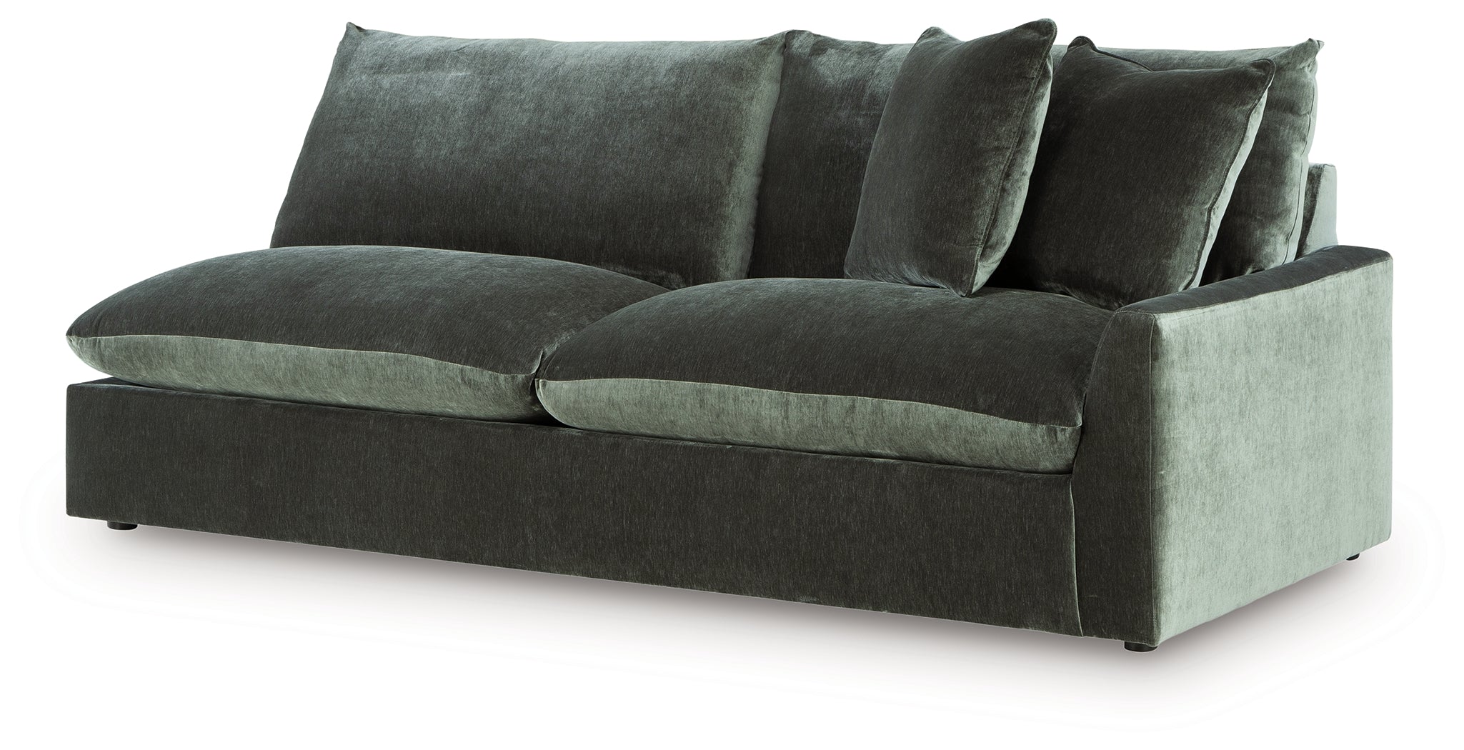 Carriage View Jade Right-Arm Facing Sofa - 7800167