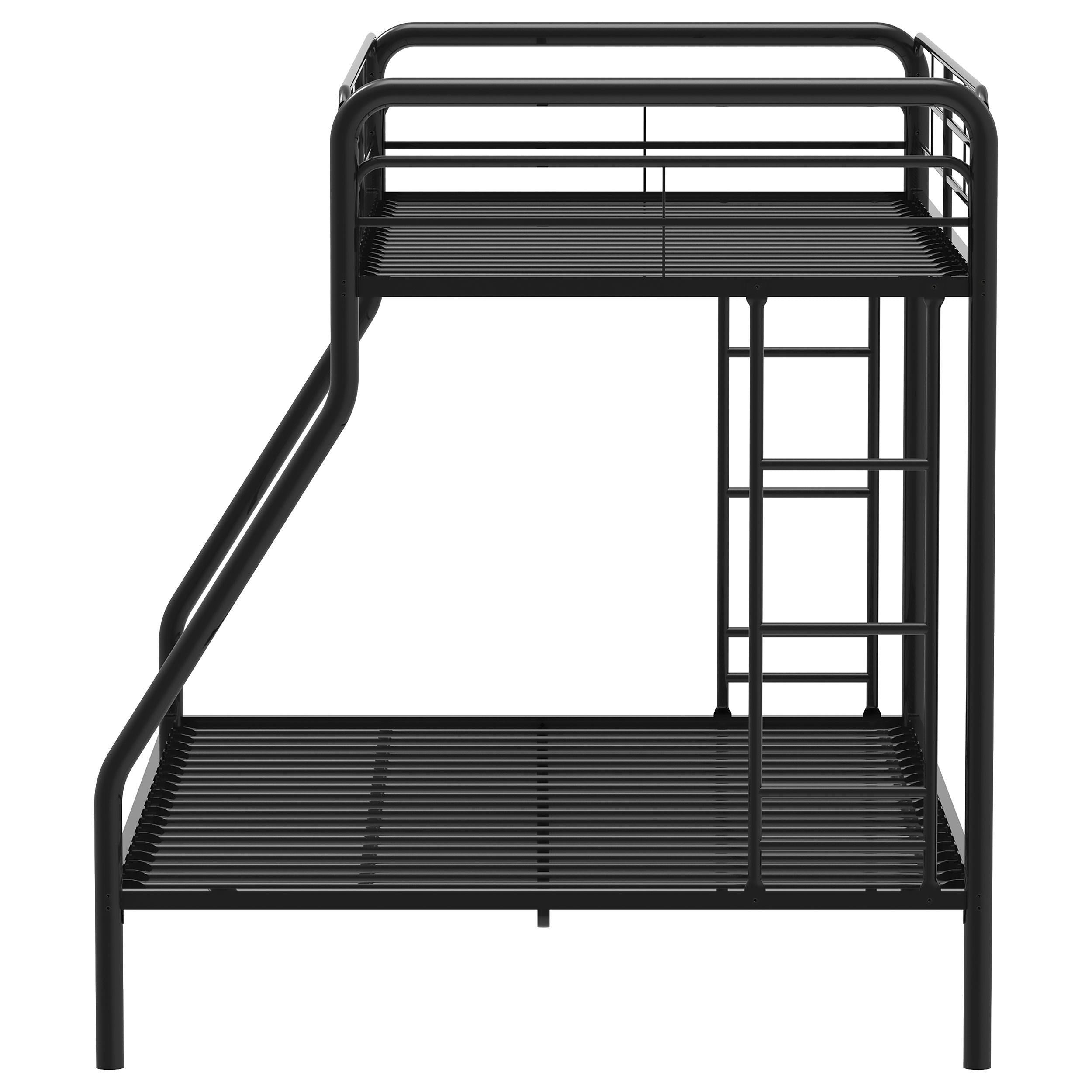 Carson Metal Twin Over Full Bunk Bed Glossy Black - 460340BLK