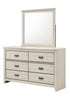 Carter White Platform Bedroom Set - SET | B6810-Q-BED | B6810-2 | B6810-4