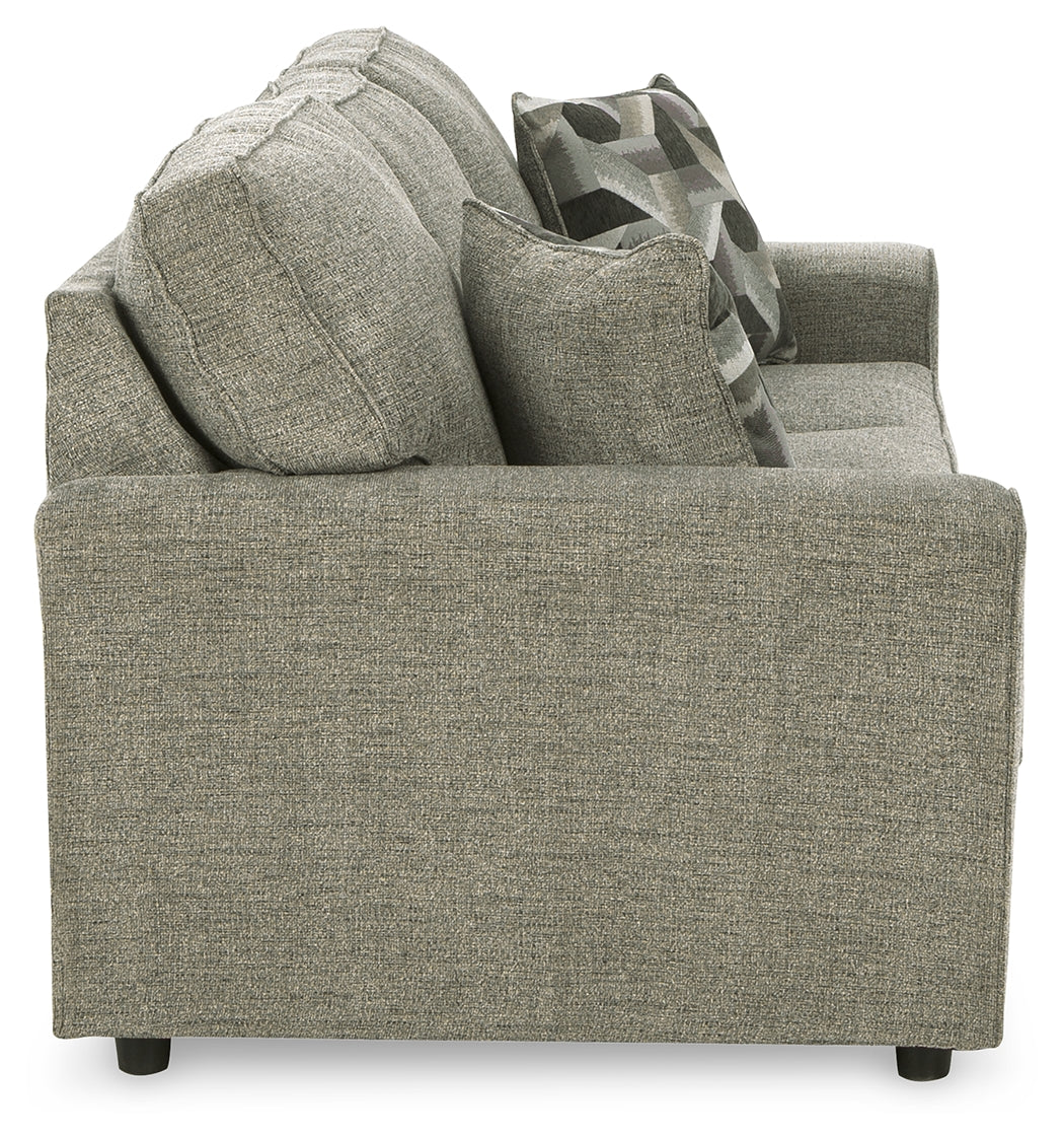 Cascilla Sofa and Loveseat in Pewter - PKG014493