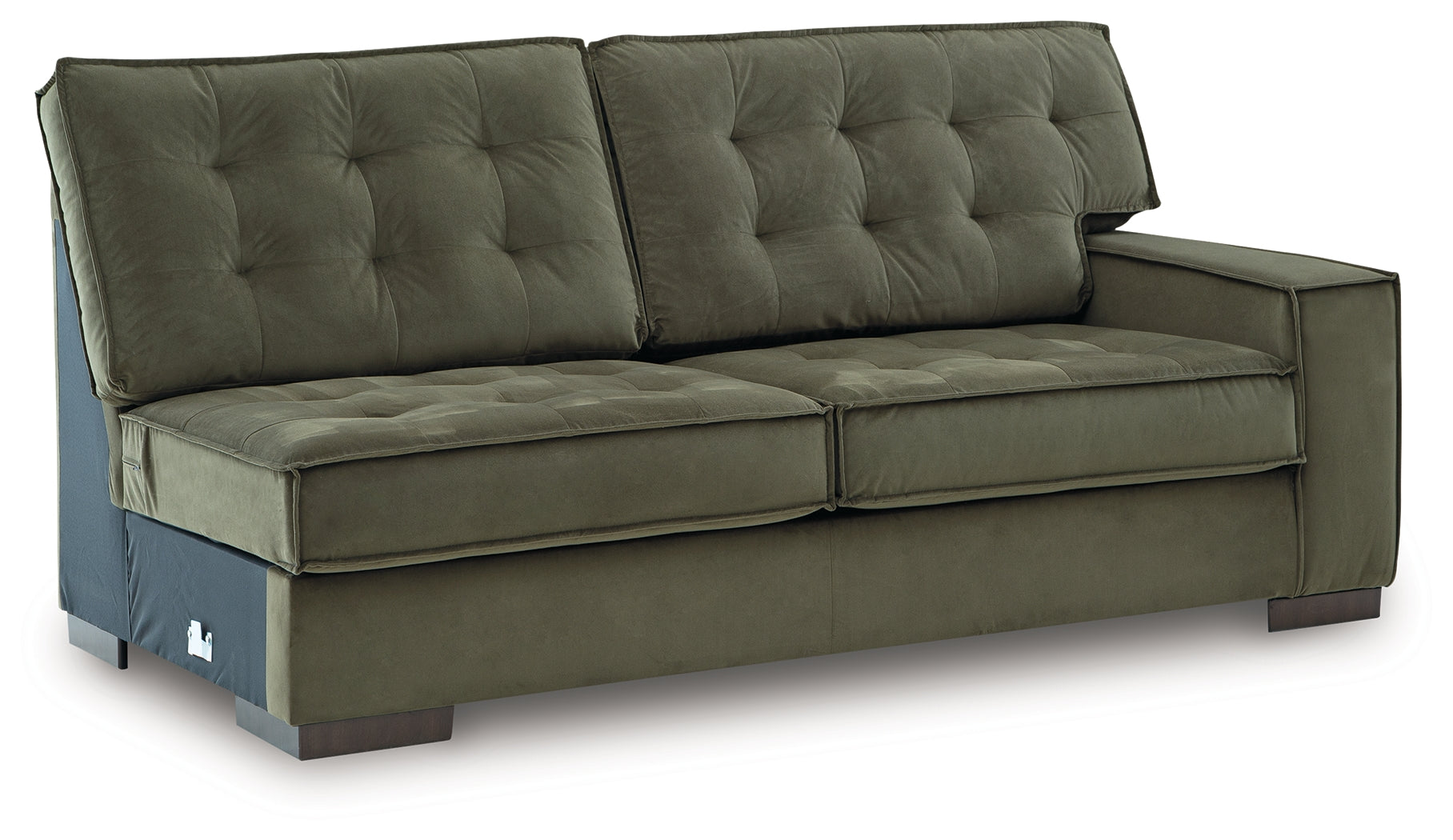 Caspian-Town Olive Right-Arm Facing Sofa - PC6170267