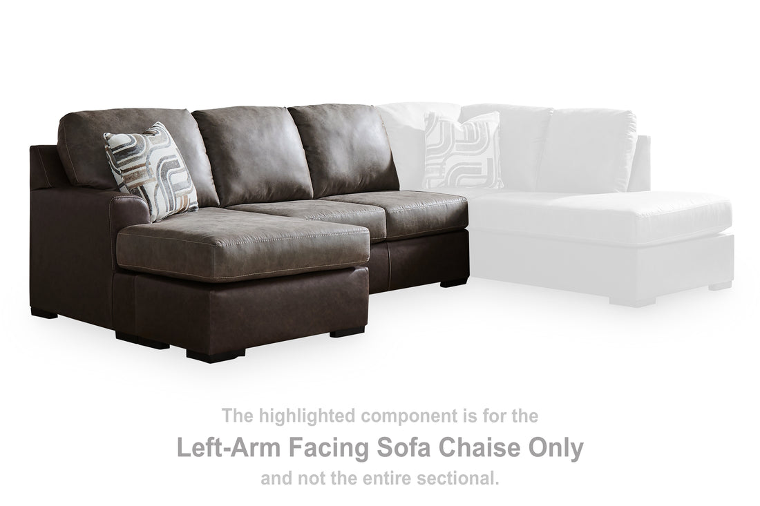 Castille Way Fossil Left-Arm Facing Sofa Chaise - PC6270302