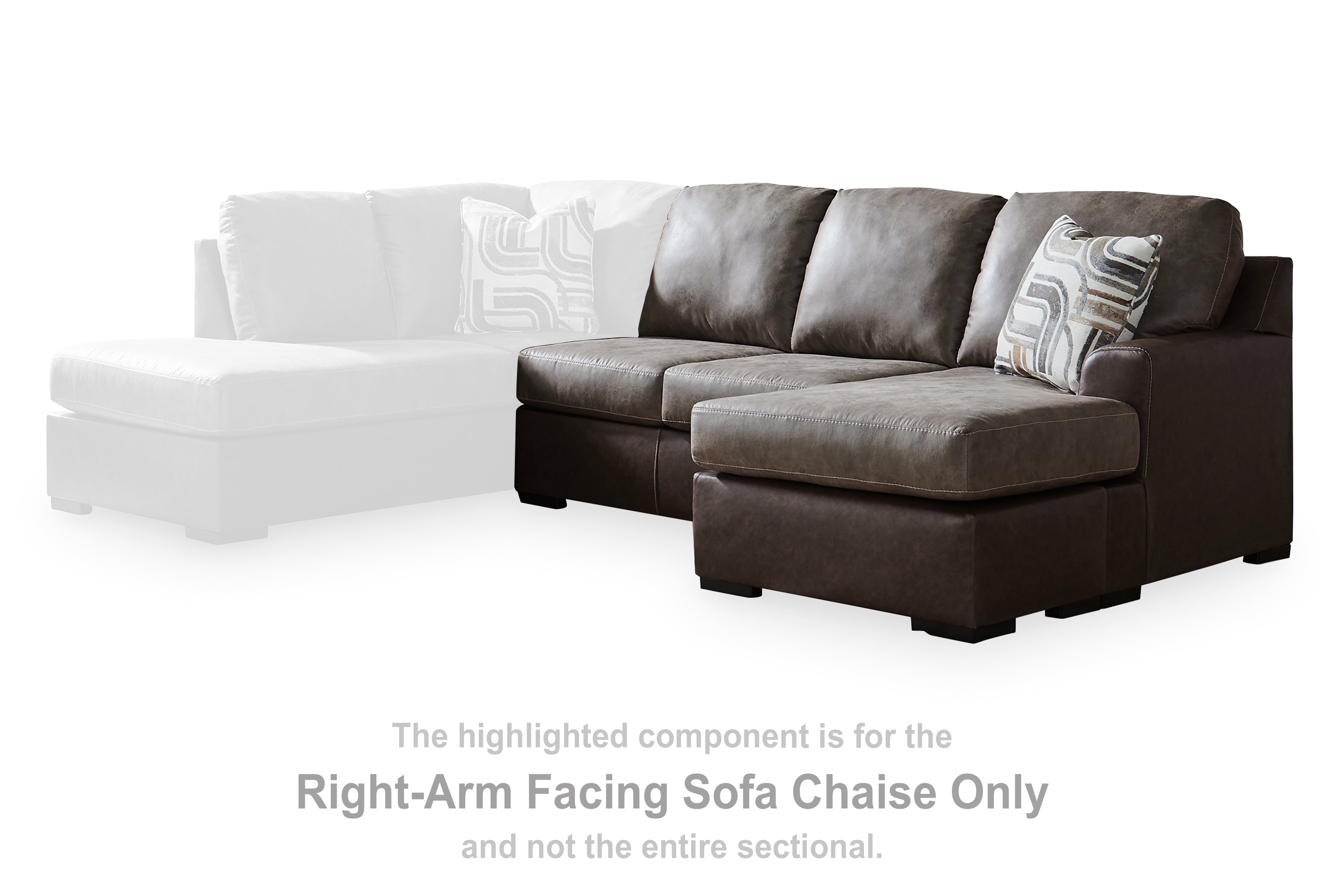 Castille Way Fossil Right-Arm Facing Sofa Chaise - PC6270303