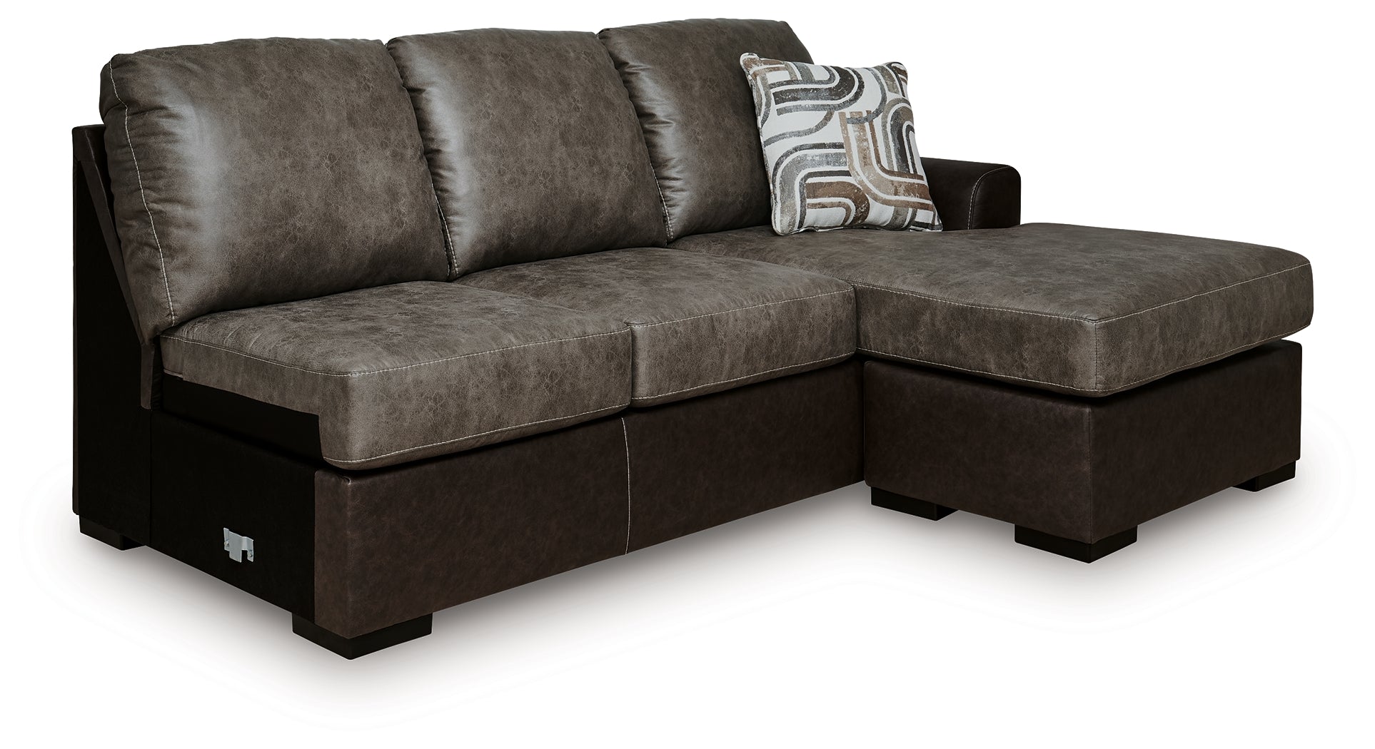 Castille Way Fossil Right-Arm Facing Sofa Chaise - PC6270303