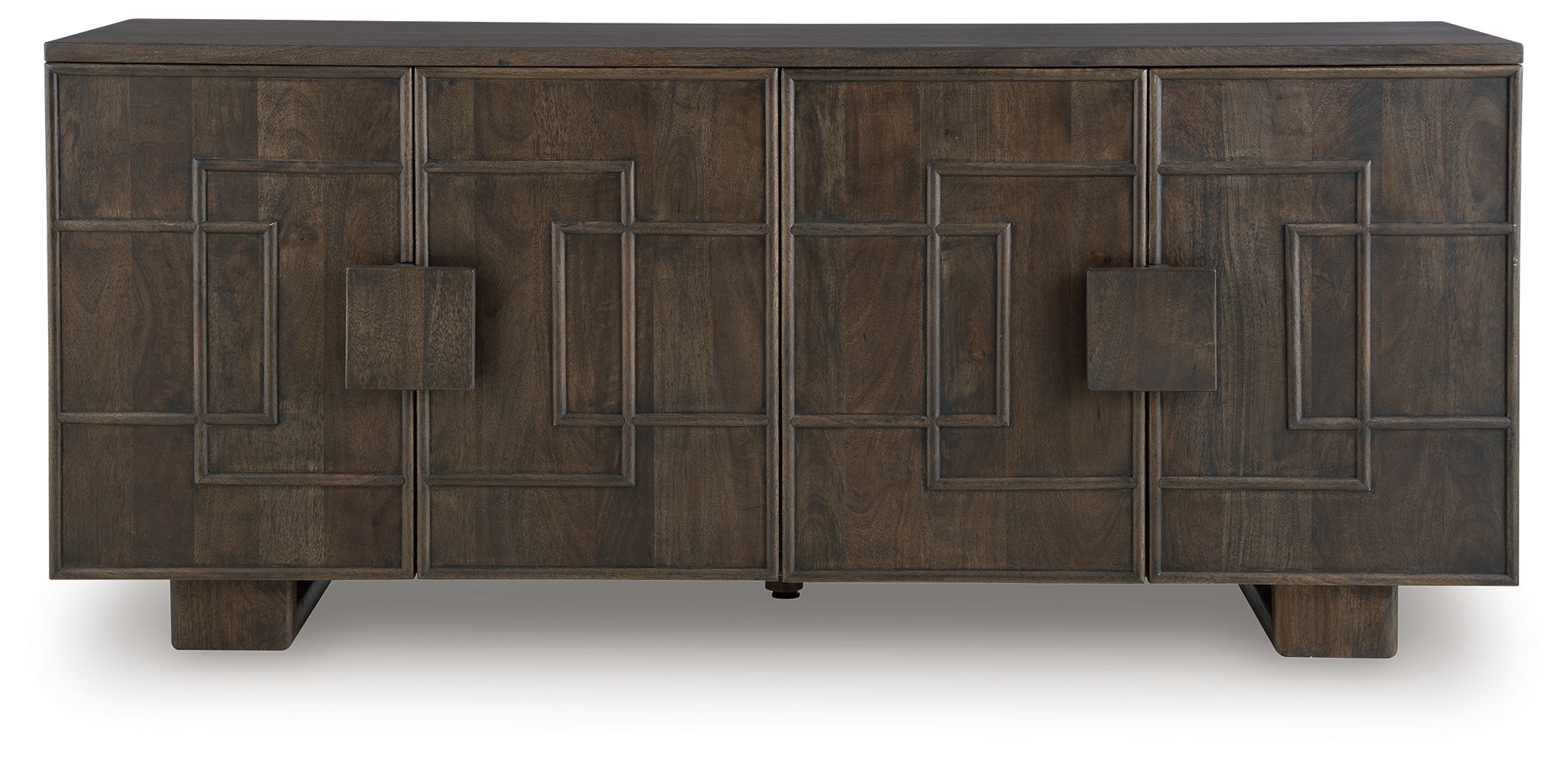 Cato Dark Brown Accent Cabinet - A4000682