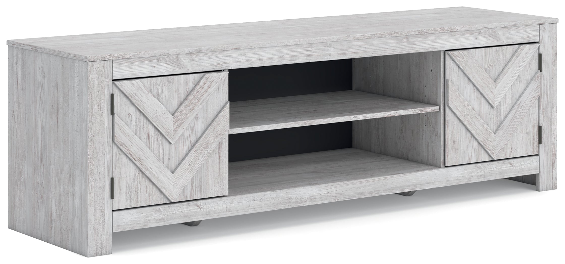 Cayboni Whitewash 71" TV Stand - W3788-68