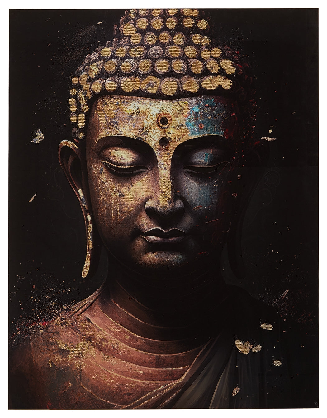 Caymoore Black/Gold Finish Wall Art - A8000423