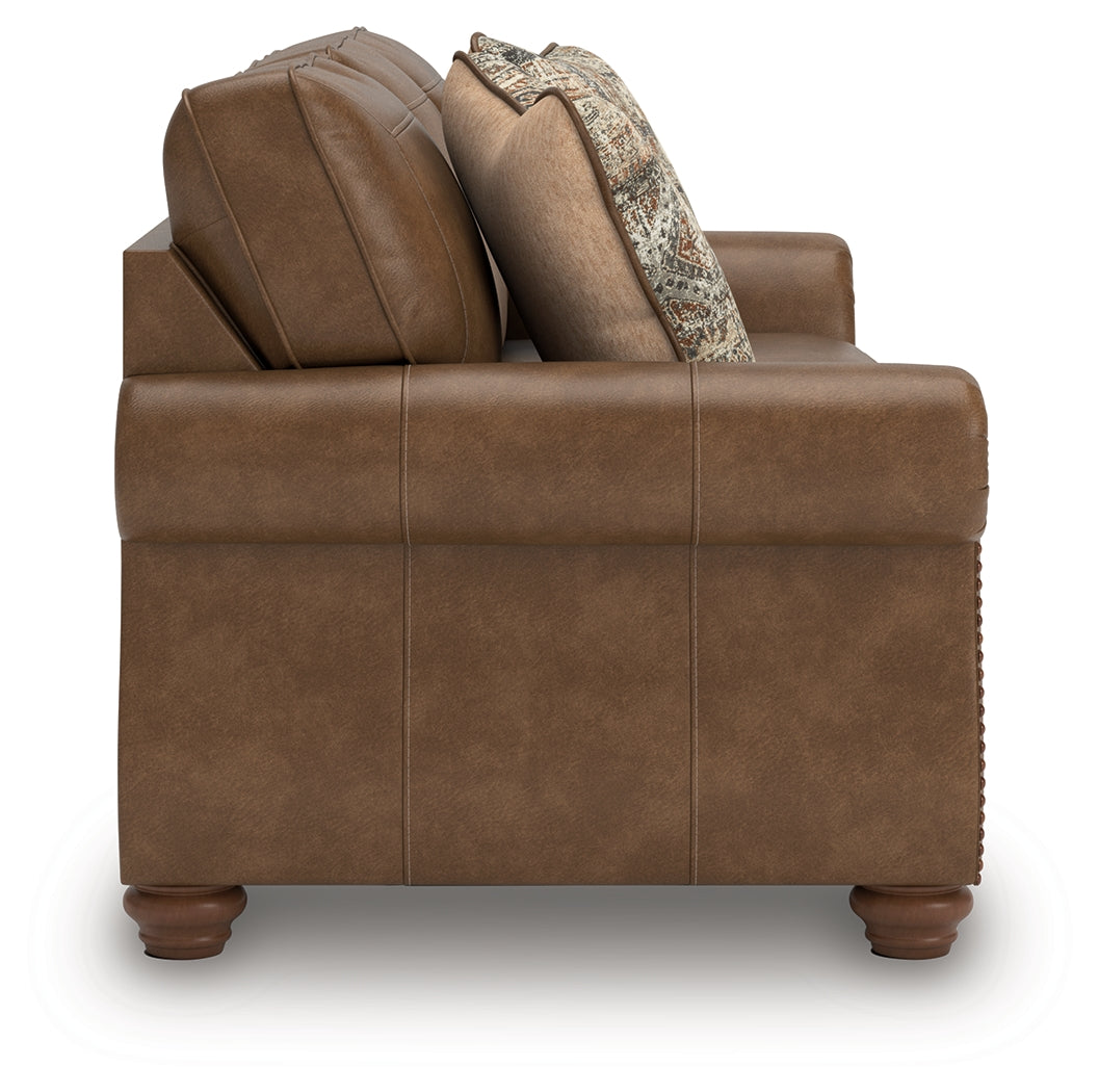 Chasemore Earth Sofa and Recliner - PC55902U2