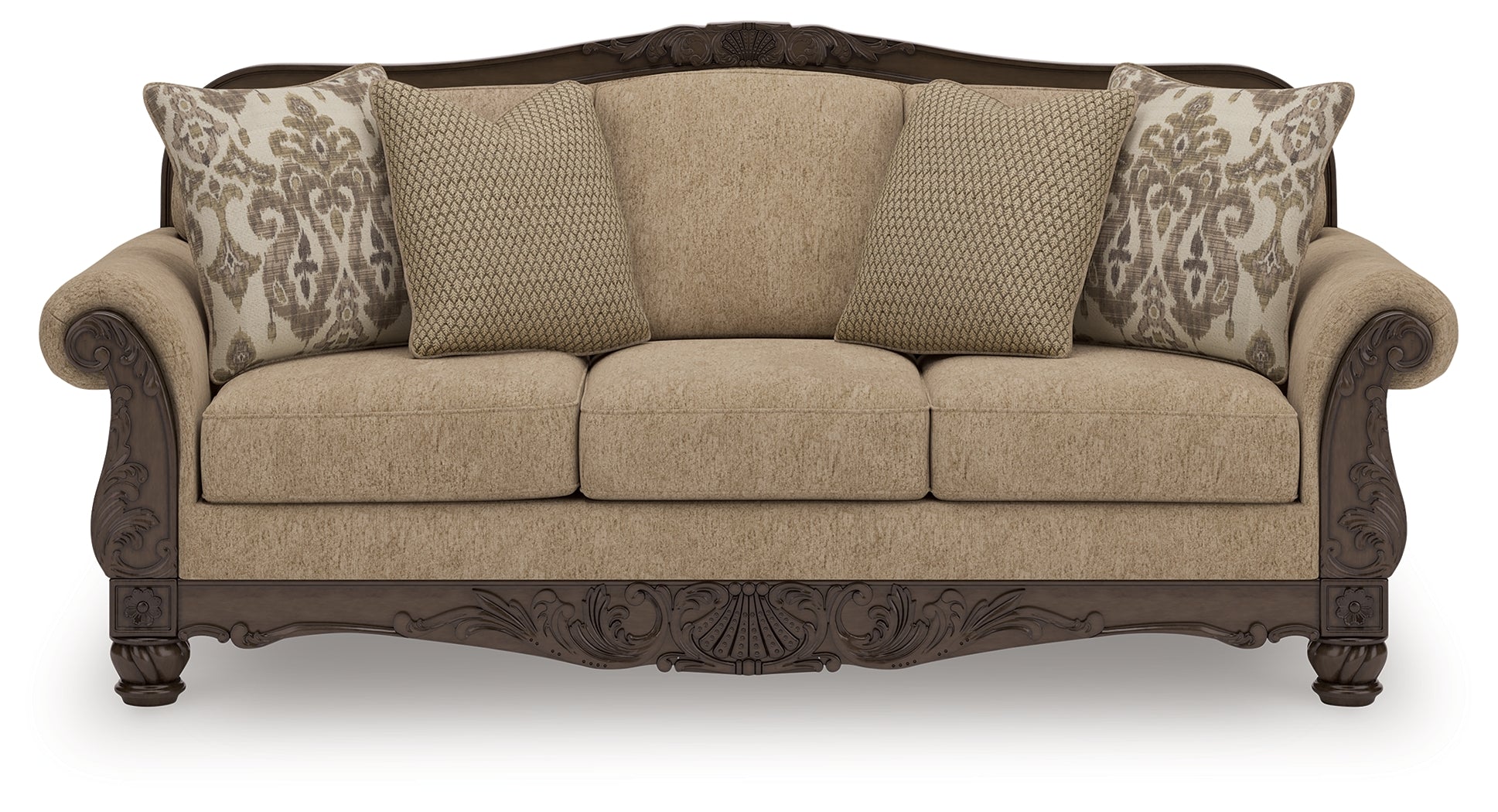 Chelsworth Sofa and Loveseat in Golden from Ashley - Luna Furniture
