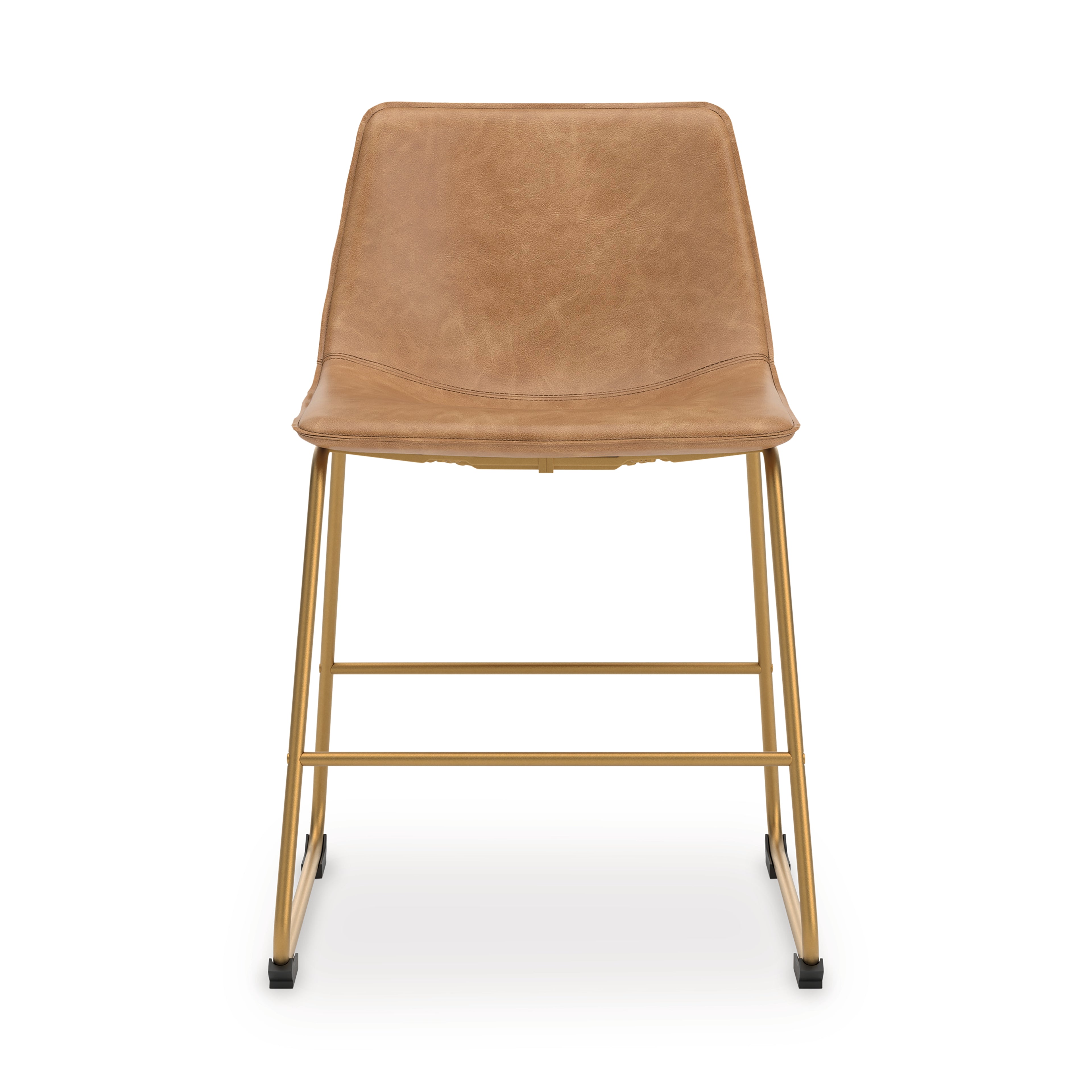 Ciabori Toast/Gold Dining Chair, Set of 2 - PCD373-03