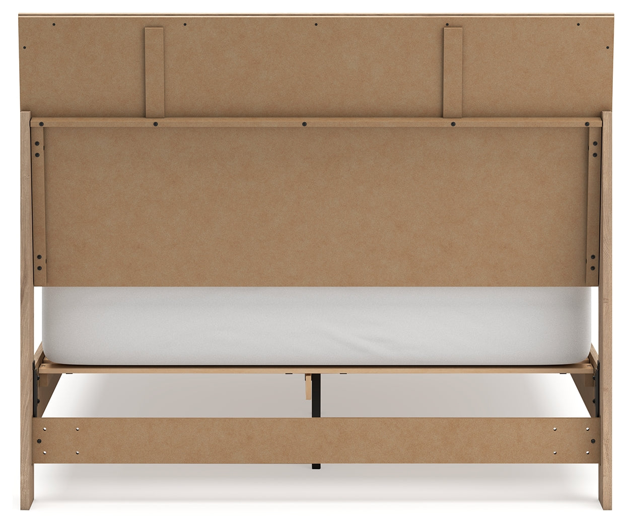 Cielden Queen Panel Bed with Dresser and Nightstand in Two-tone - PKG020446