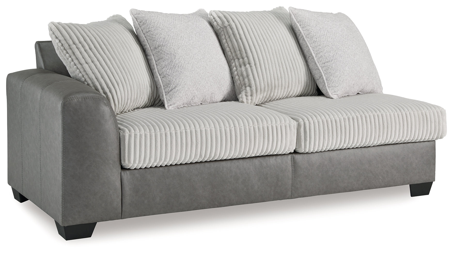 Clairette Court Alloy Left-Arm Facing Sofa - 3150366
