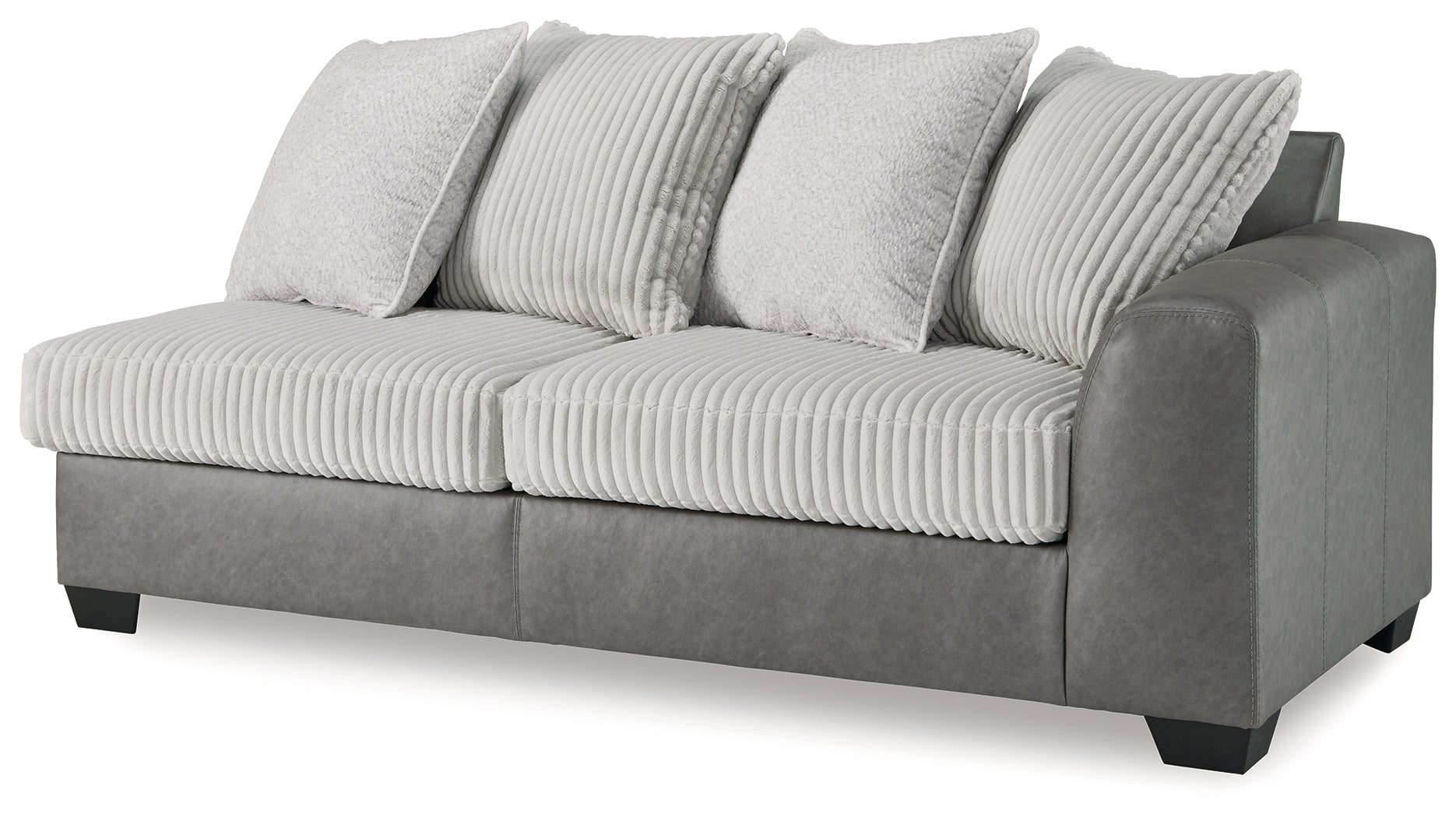 Clairette Court Alloy Right-Arm Facing Sofa - 3150367