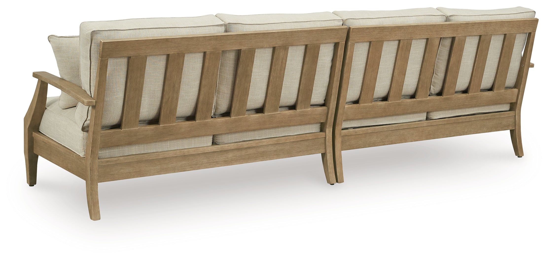 Clare View Beige Right-Arm/Left-Arm Loveseat - P801-854