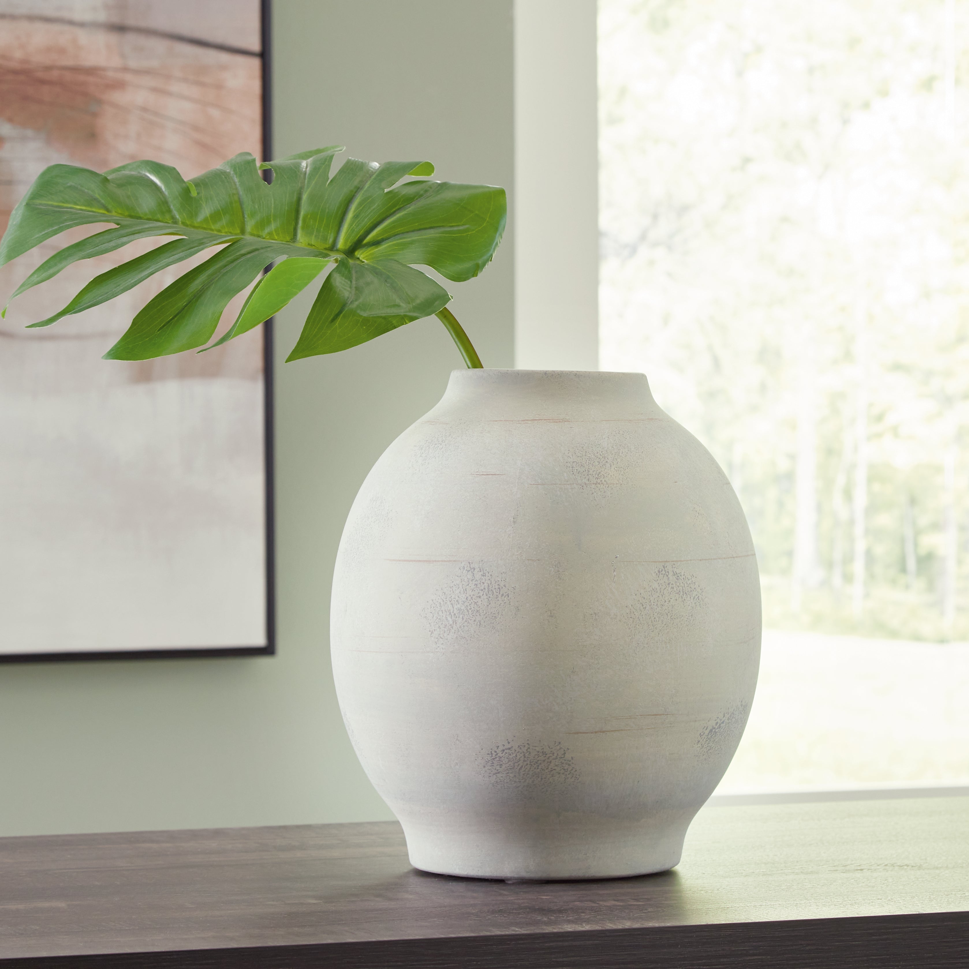Clayson Sage Green Vase - A2000654