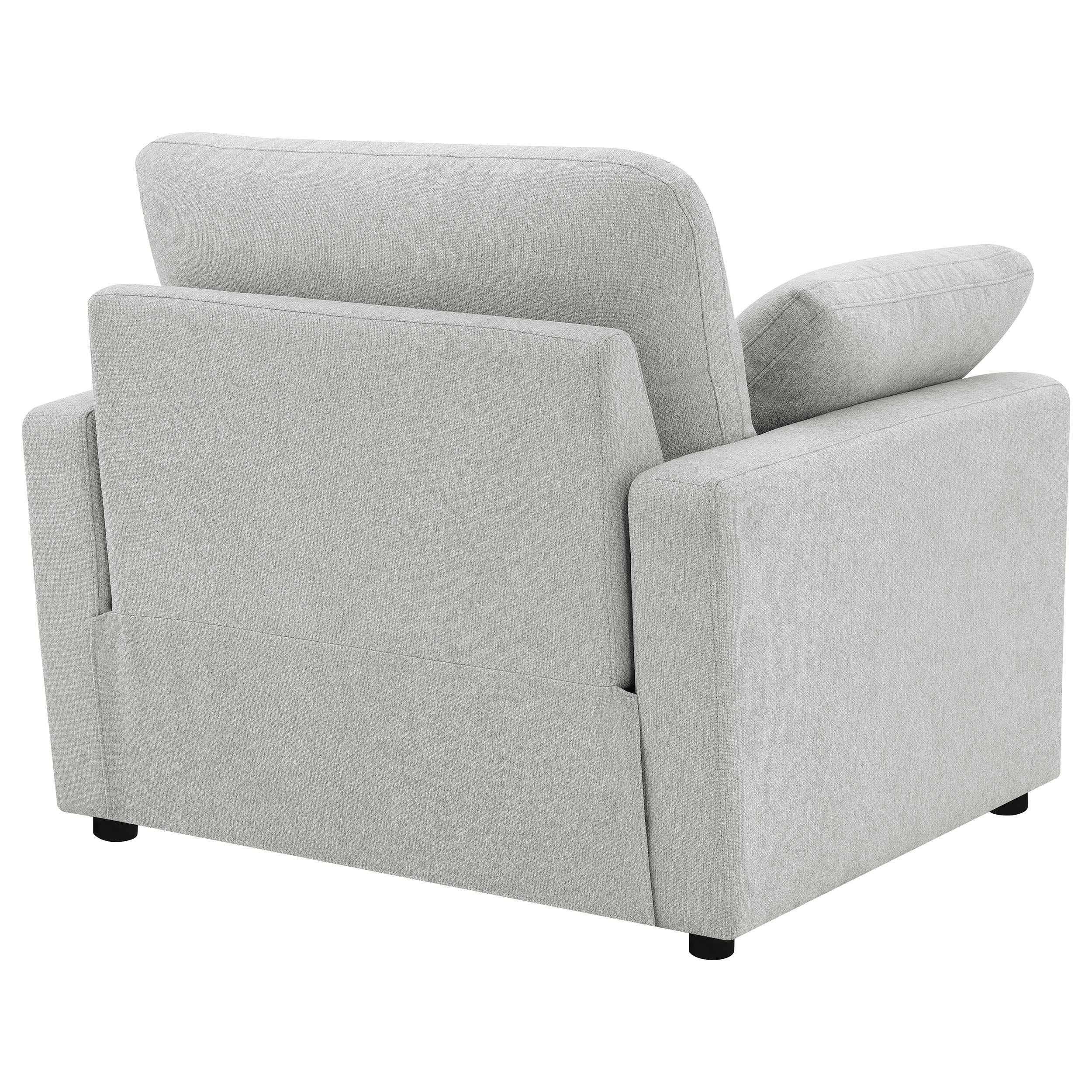 Collins Upholstered Power Recliner Chair Grey - 609563P