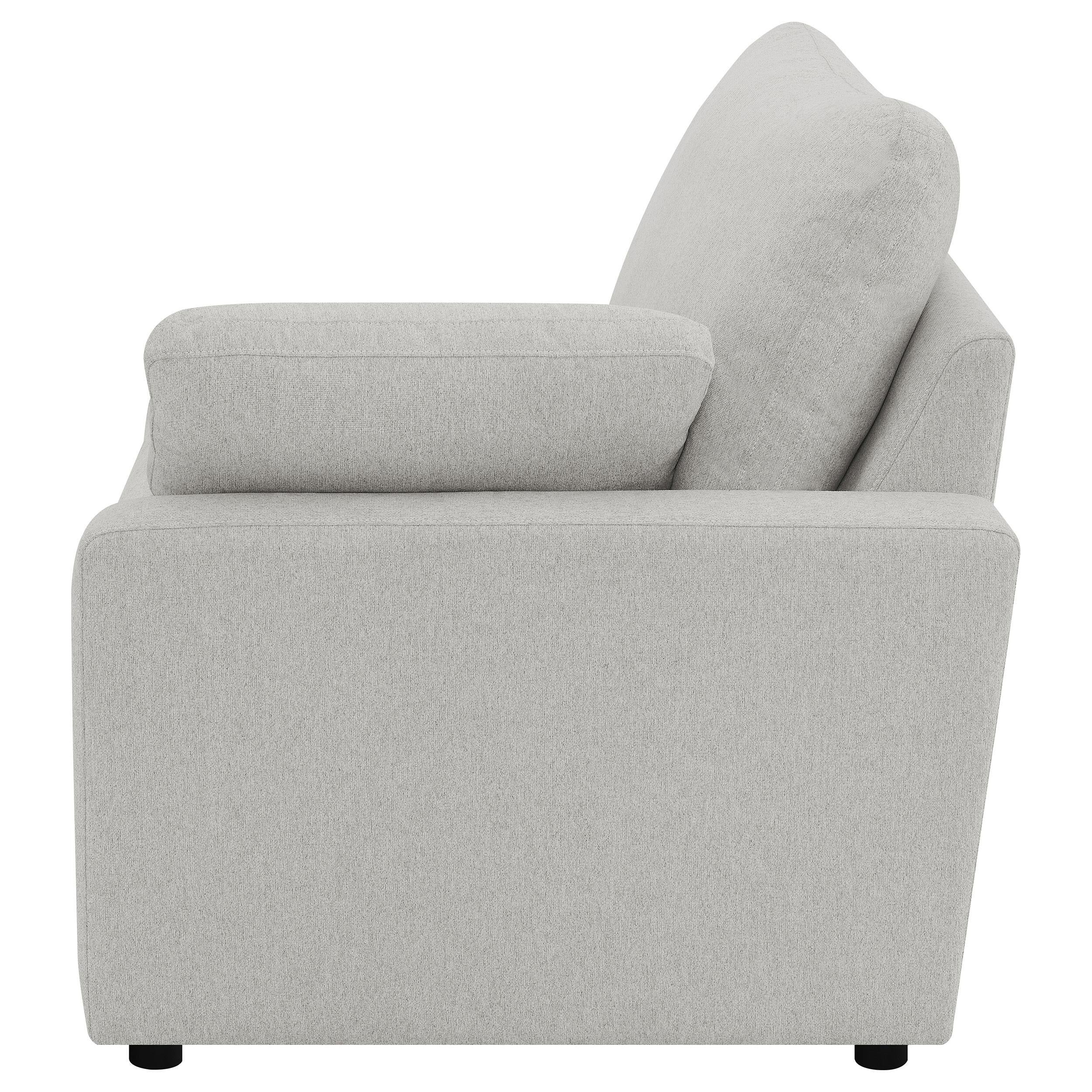 Collins Upholstered RAF Power Recliner Grey - 609560RRP