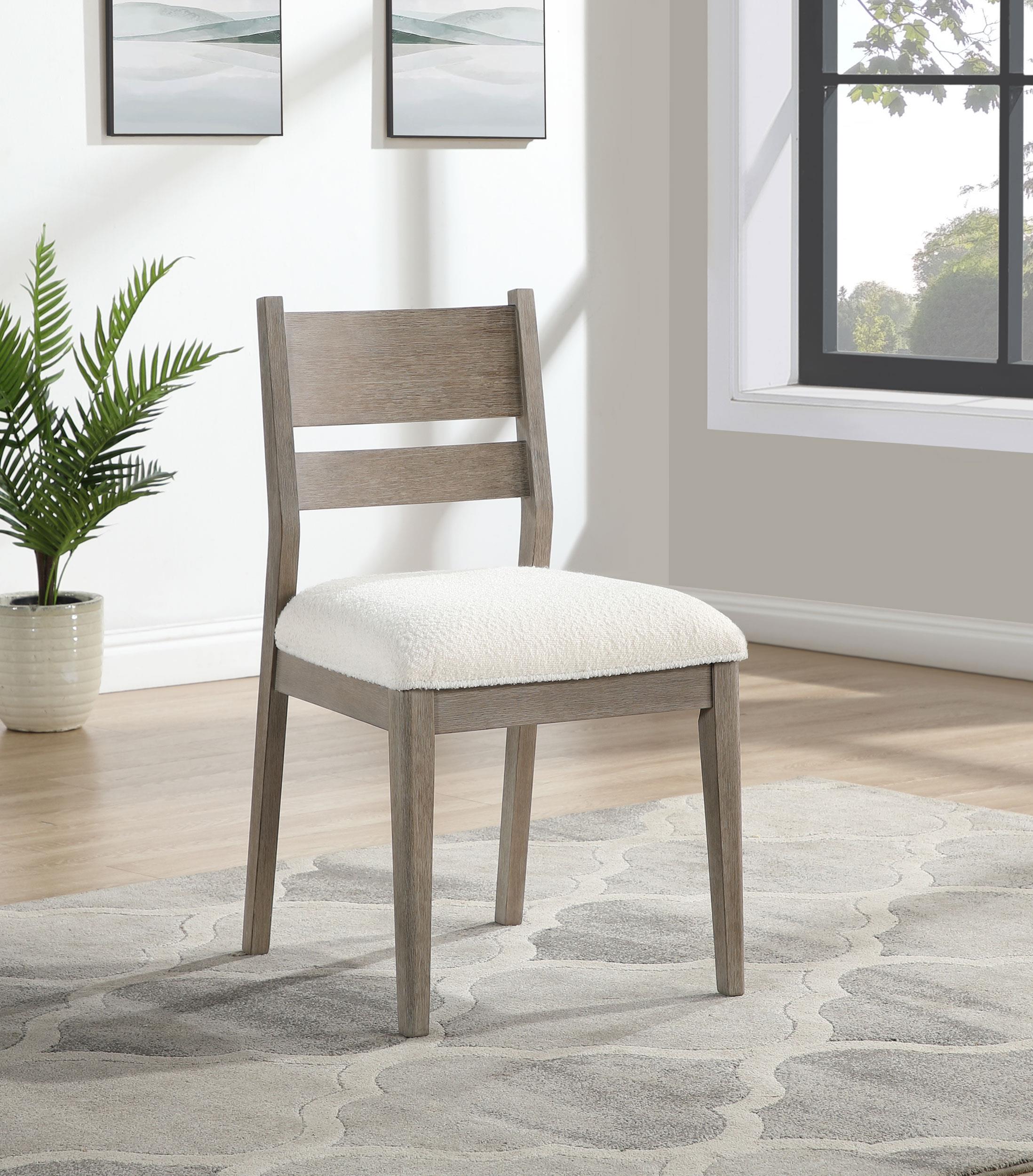Cornelia Dining Side Chair Coastal Grey (Set of 2) - 107442