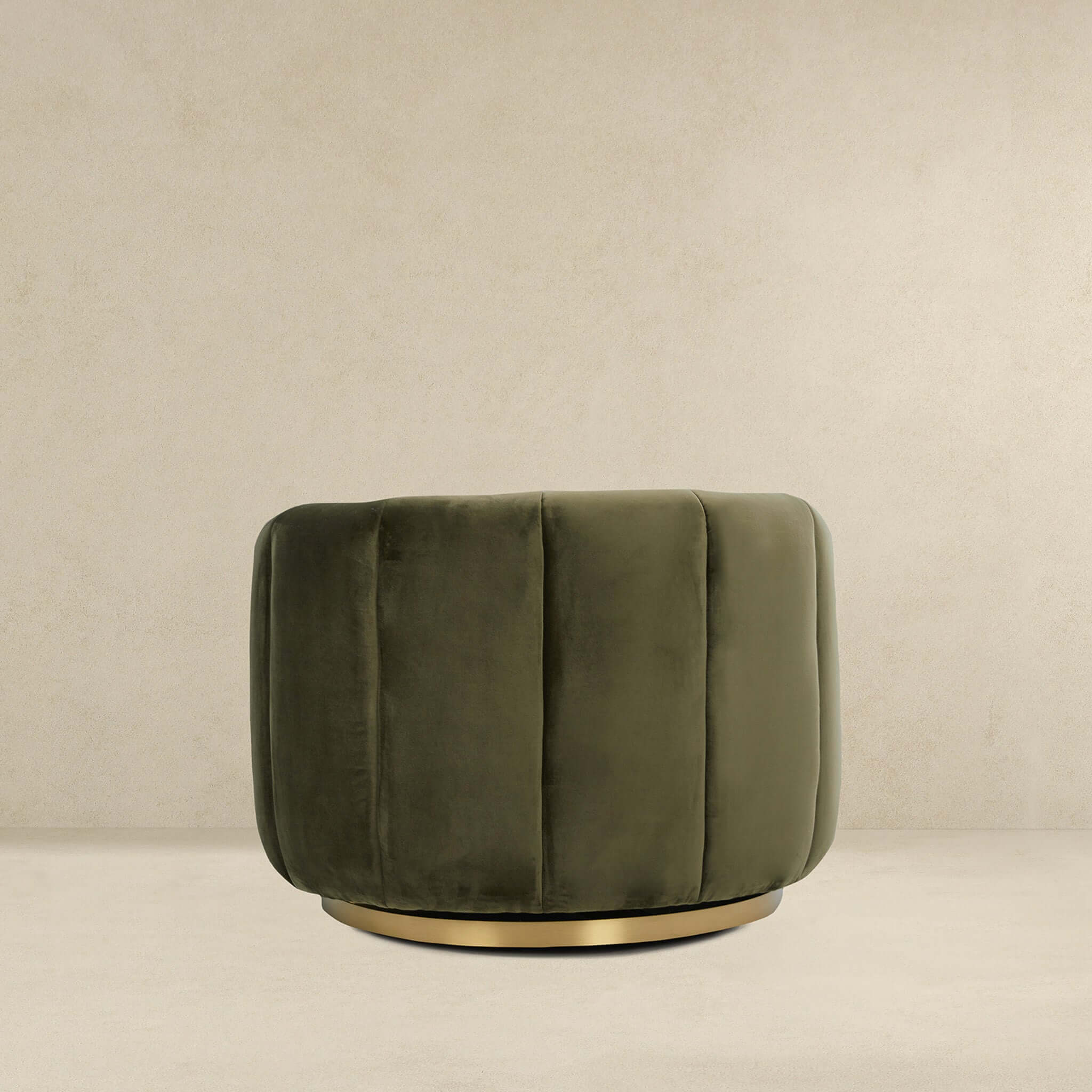 Cosey Green Velvet Swivel Chair - SCH03500101