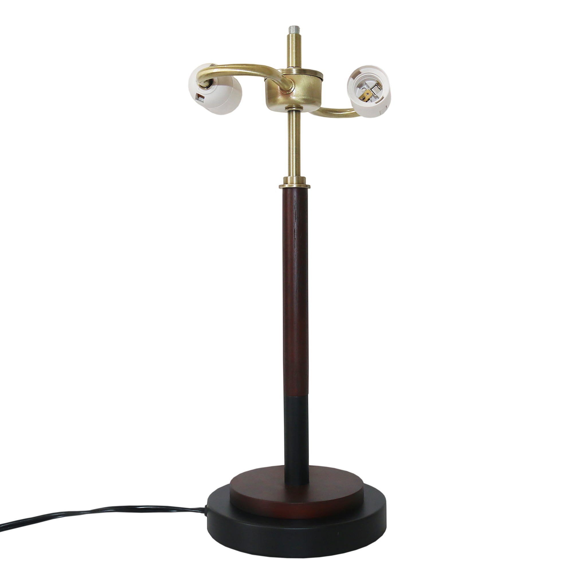 Cosmiclume Black Umbrella Shaped Table Lamp - Walnut - Bronze - TBL04203001