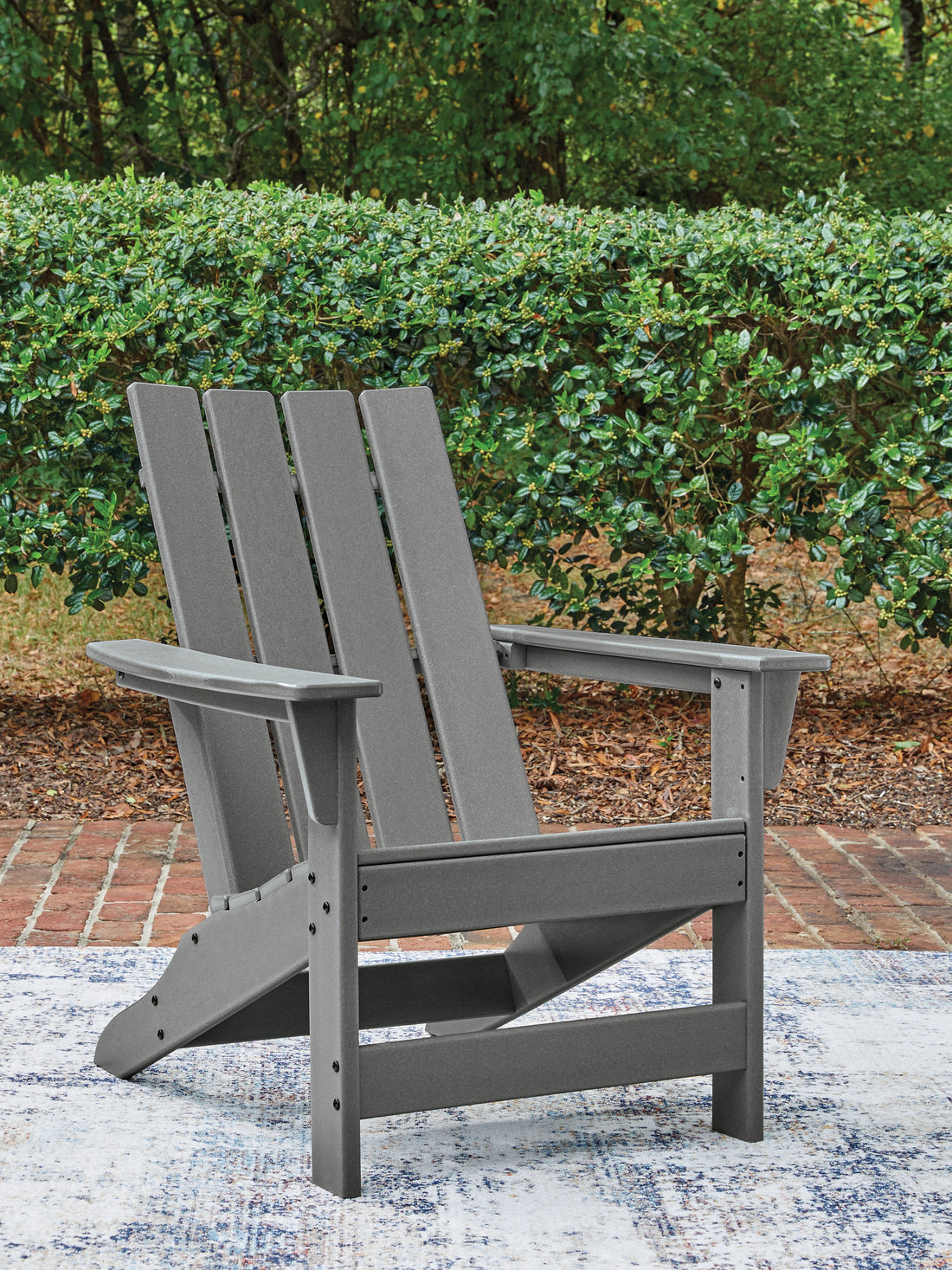 Cove Beach Gray Adirondack Chair - PCP803-898