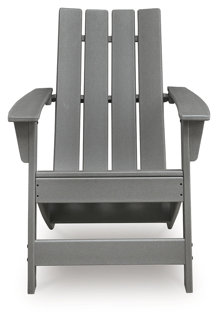 Cove Beach Gray Adirondack Chair - PCP803-898