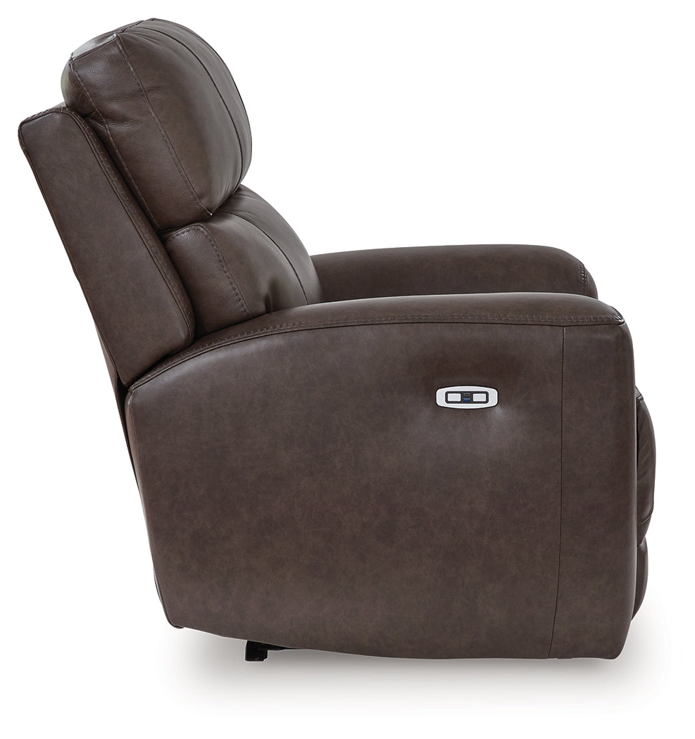 Crossplex Smoke Power Recliner - PCU6450613