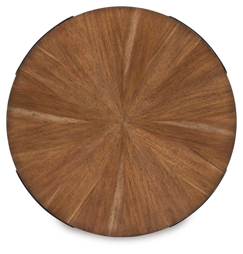 Crosstrail Brown Table (Set of 3) - T483-13