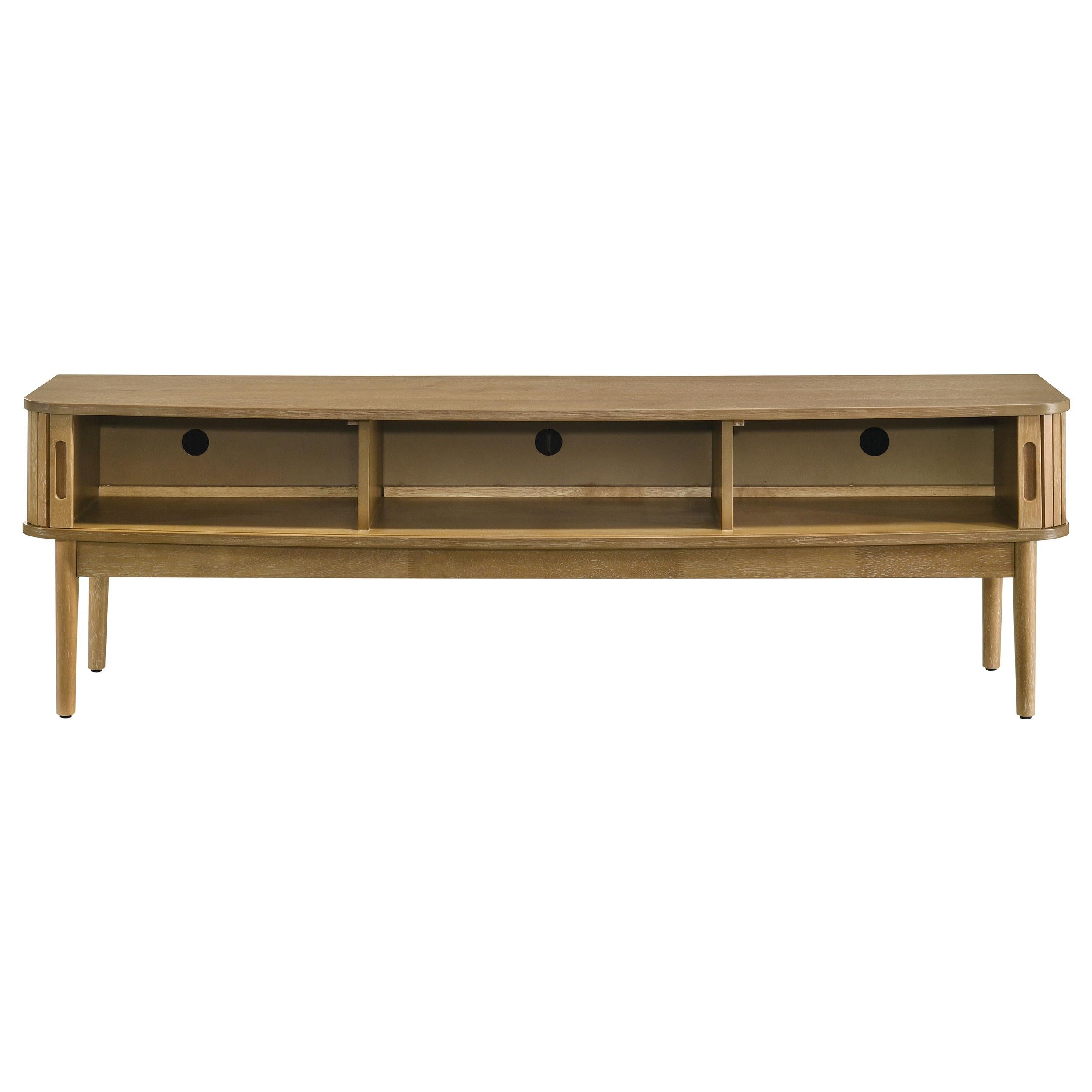 Croyden 71-inch TV Stand Media Console Weathered Natural - 722923