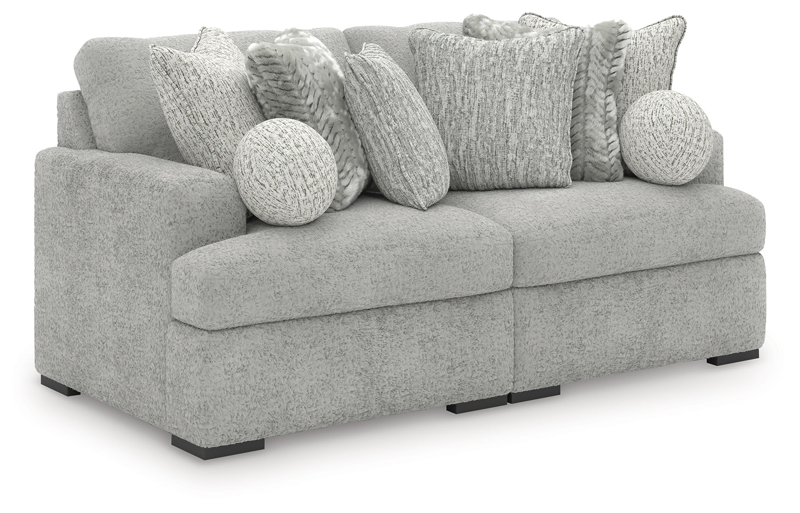 Cuddle Plush Arctic 2-Piece Sectional - PC59106S9