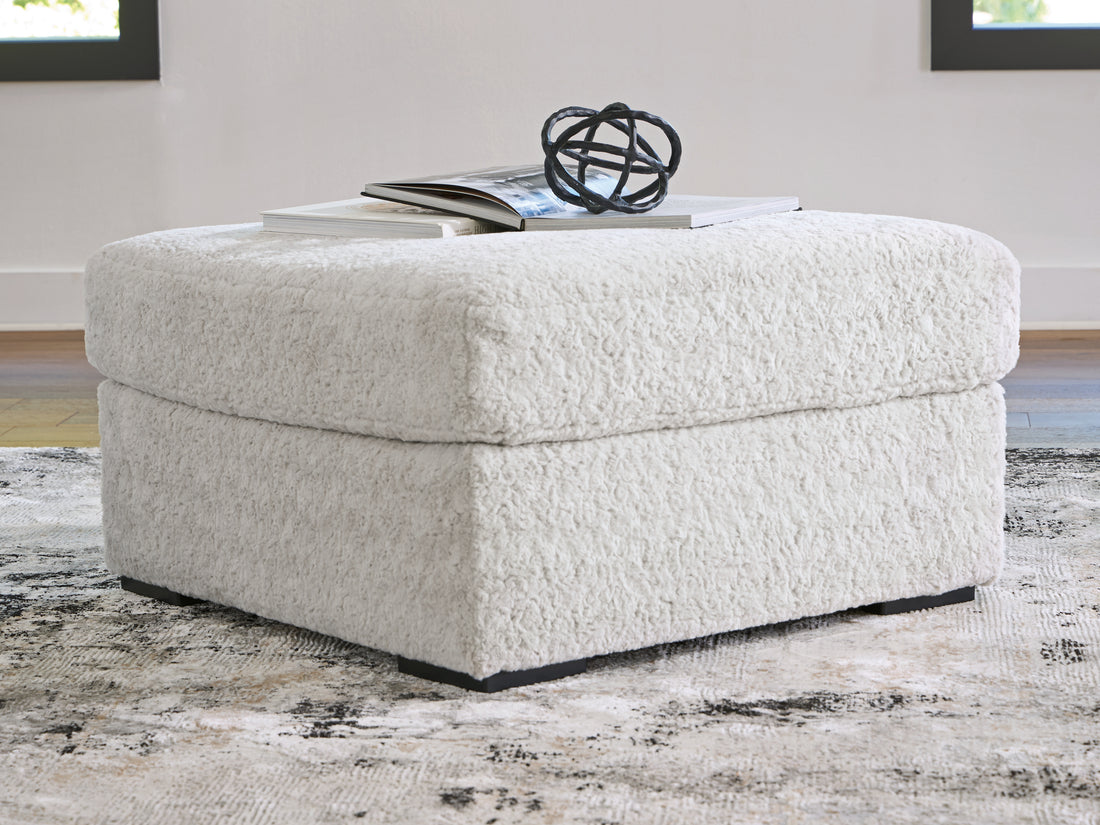 Cuddle Plush Arctic Oversized Accent Ottoman - PC5910608