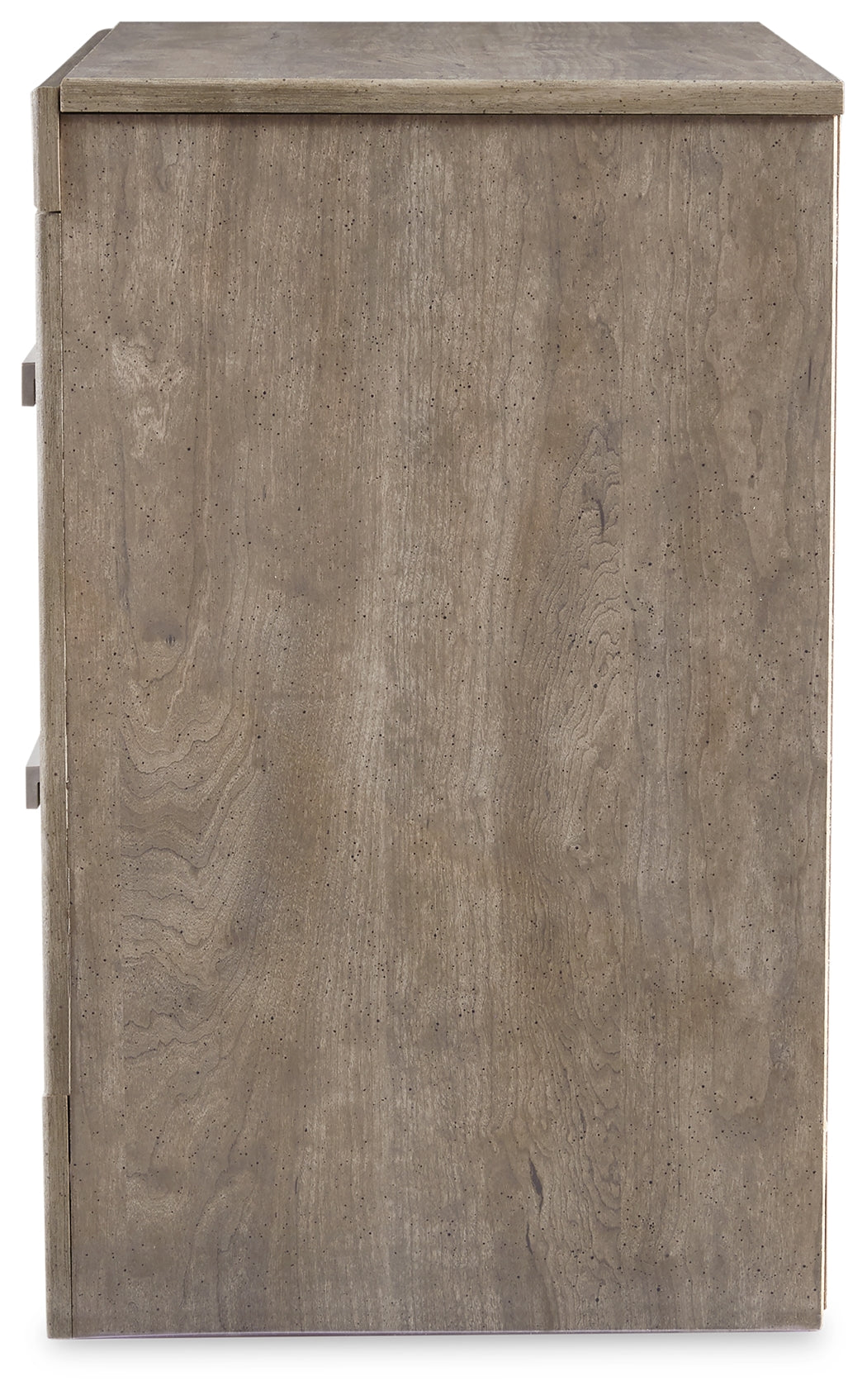 Culverbach King Panel Bed with Mirrored Dresser and 2 Nightstands in Gray - PKG011529