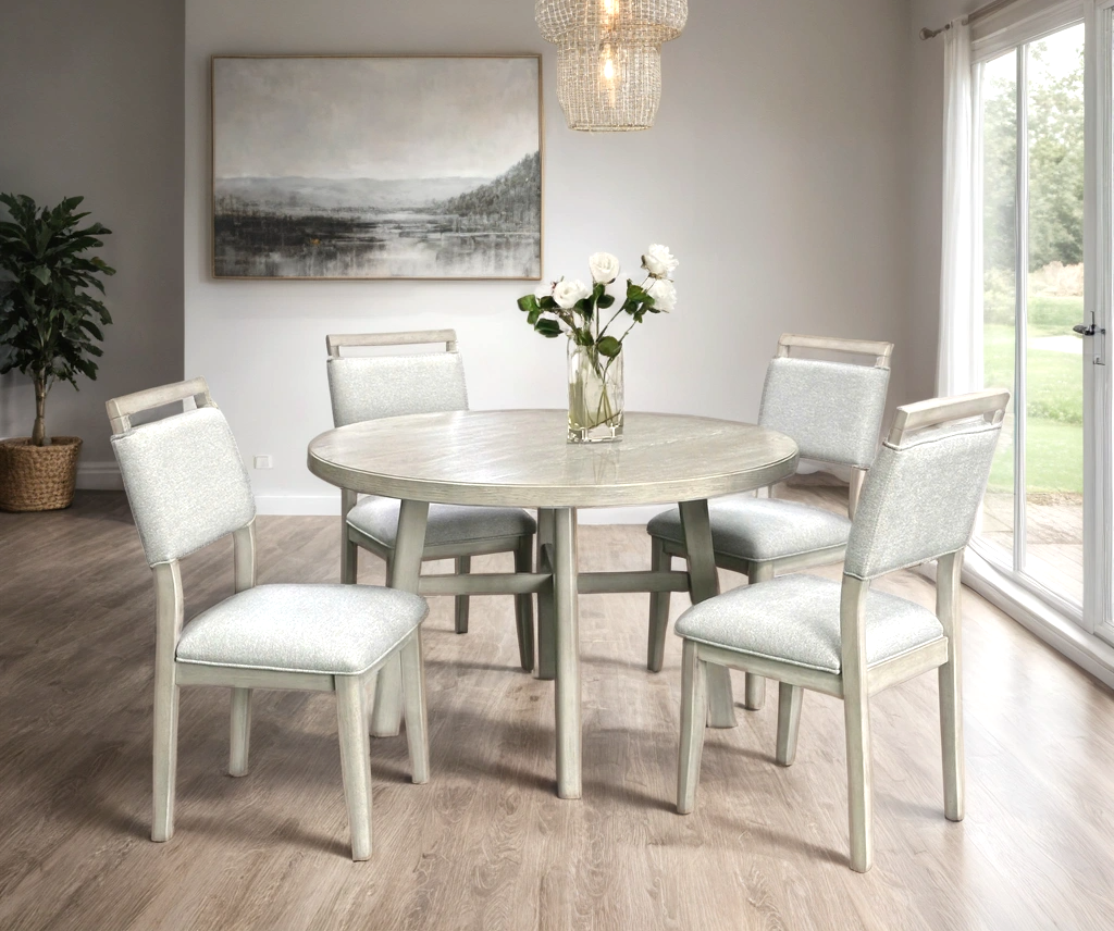 D2400 Dining Table + 4 Chair Set - D2400