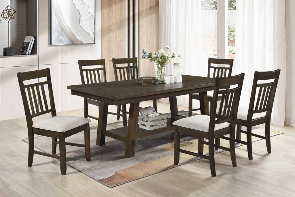 D360 - Dining Table & 6 Chairs Set - D360