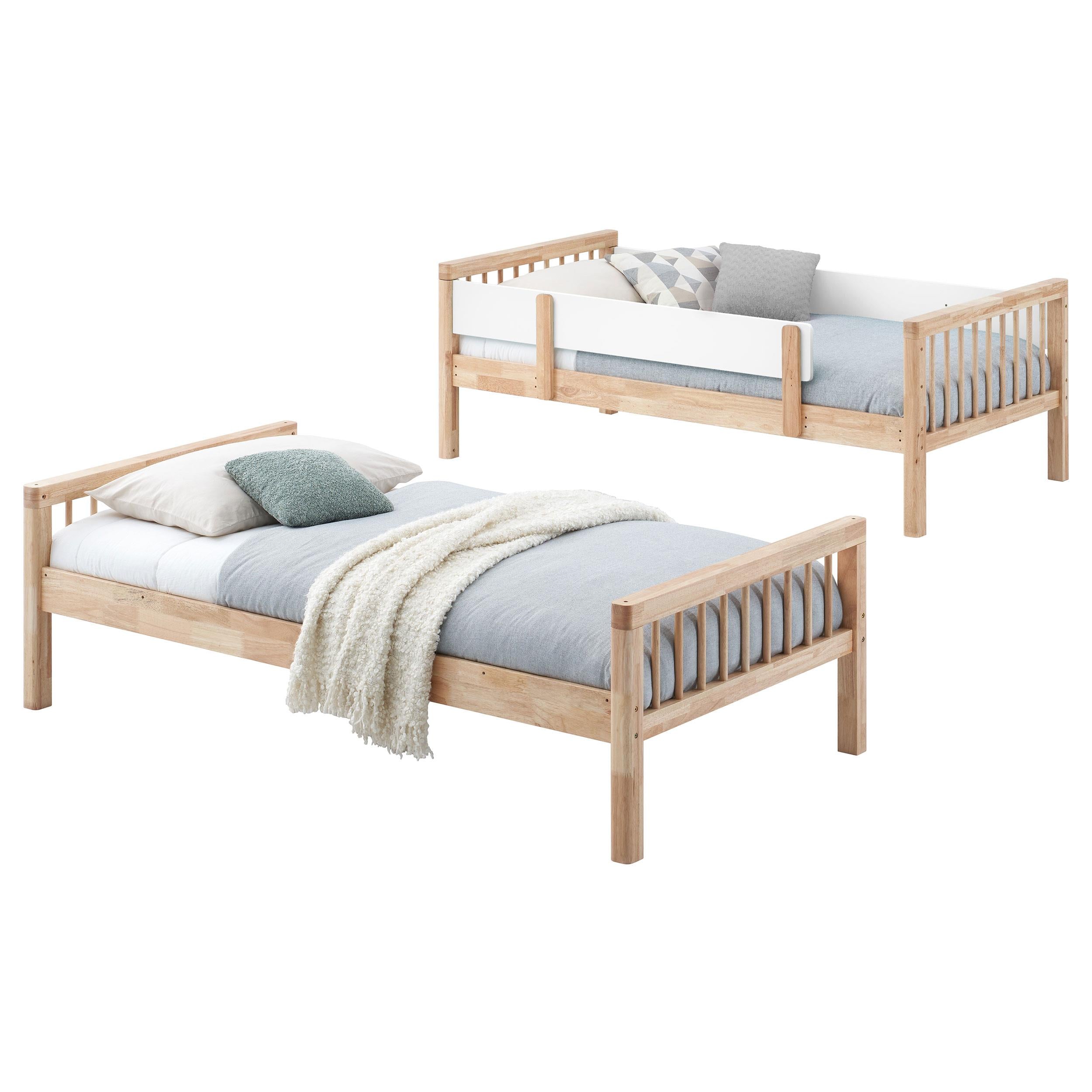 Dakota Wood Twin Over Twin Bunk Bed Natural - 461171