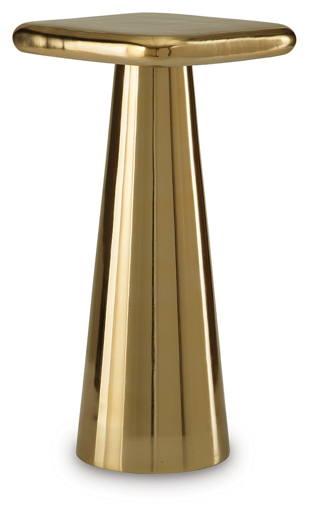 Dallenburg Gold Finish Accent Table - A4000717