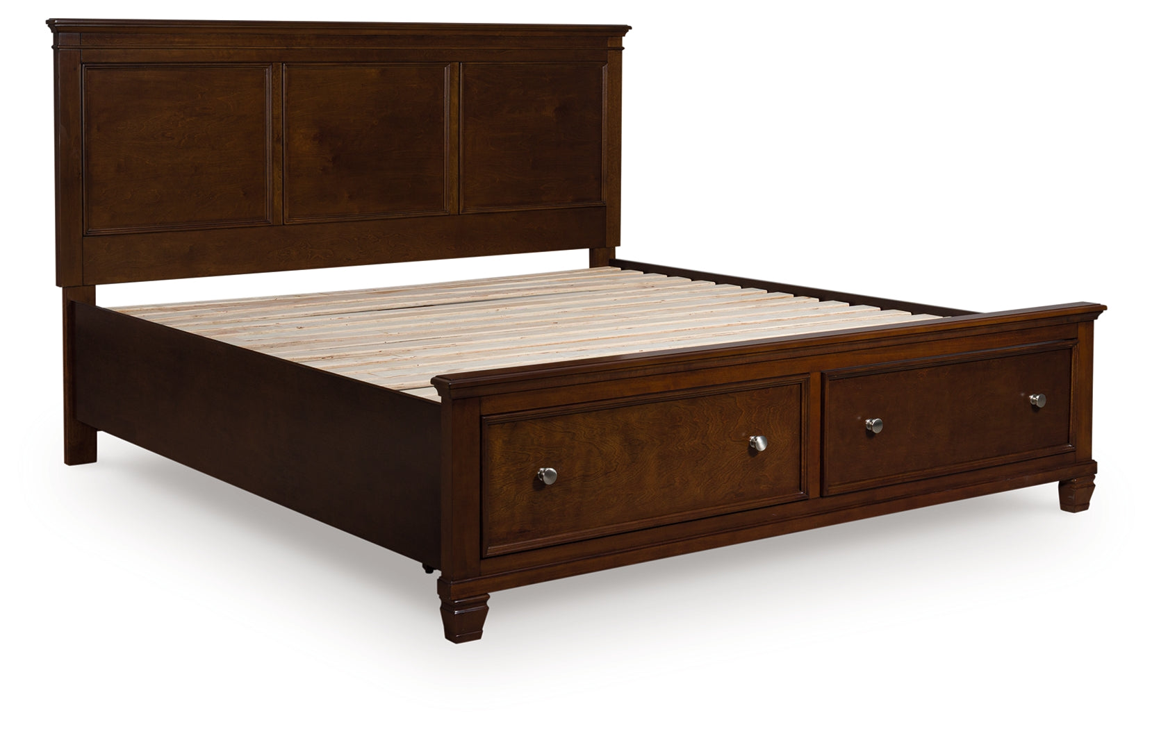 Danabrin Brown King Panel Storage Bed - B685B18