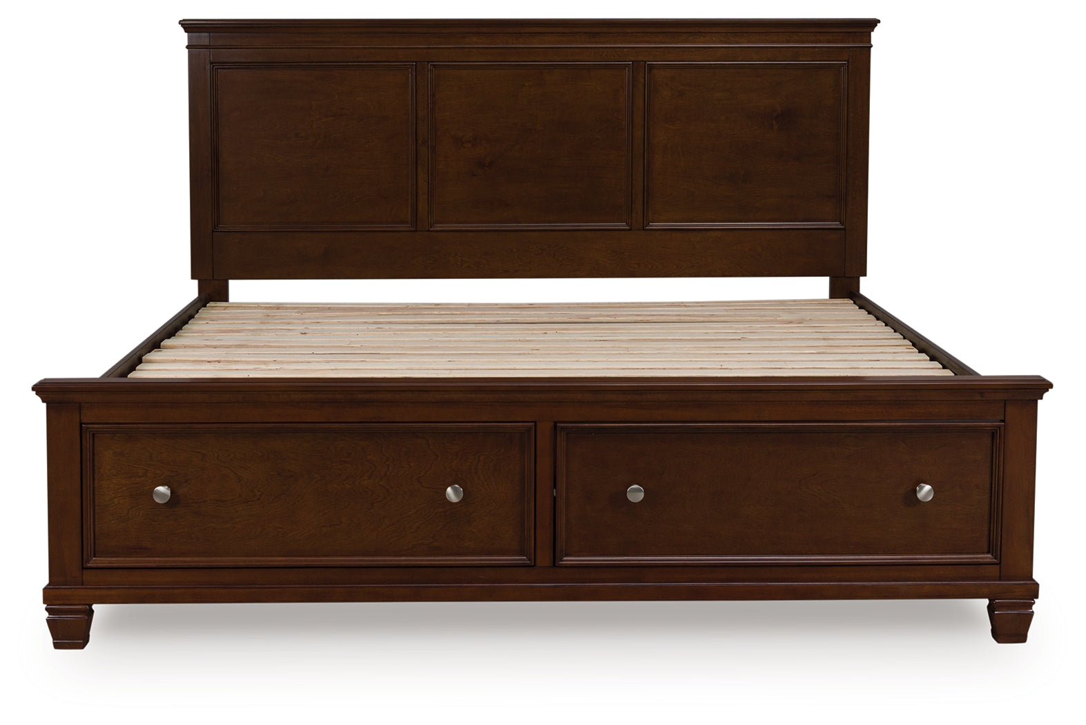Danabrin Brown King Panel Storage Bed - B685B18