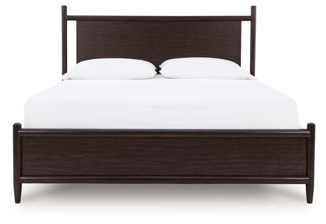 Dantenton Queen Panel Bed, Dresser and Mirror - B611B3