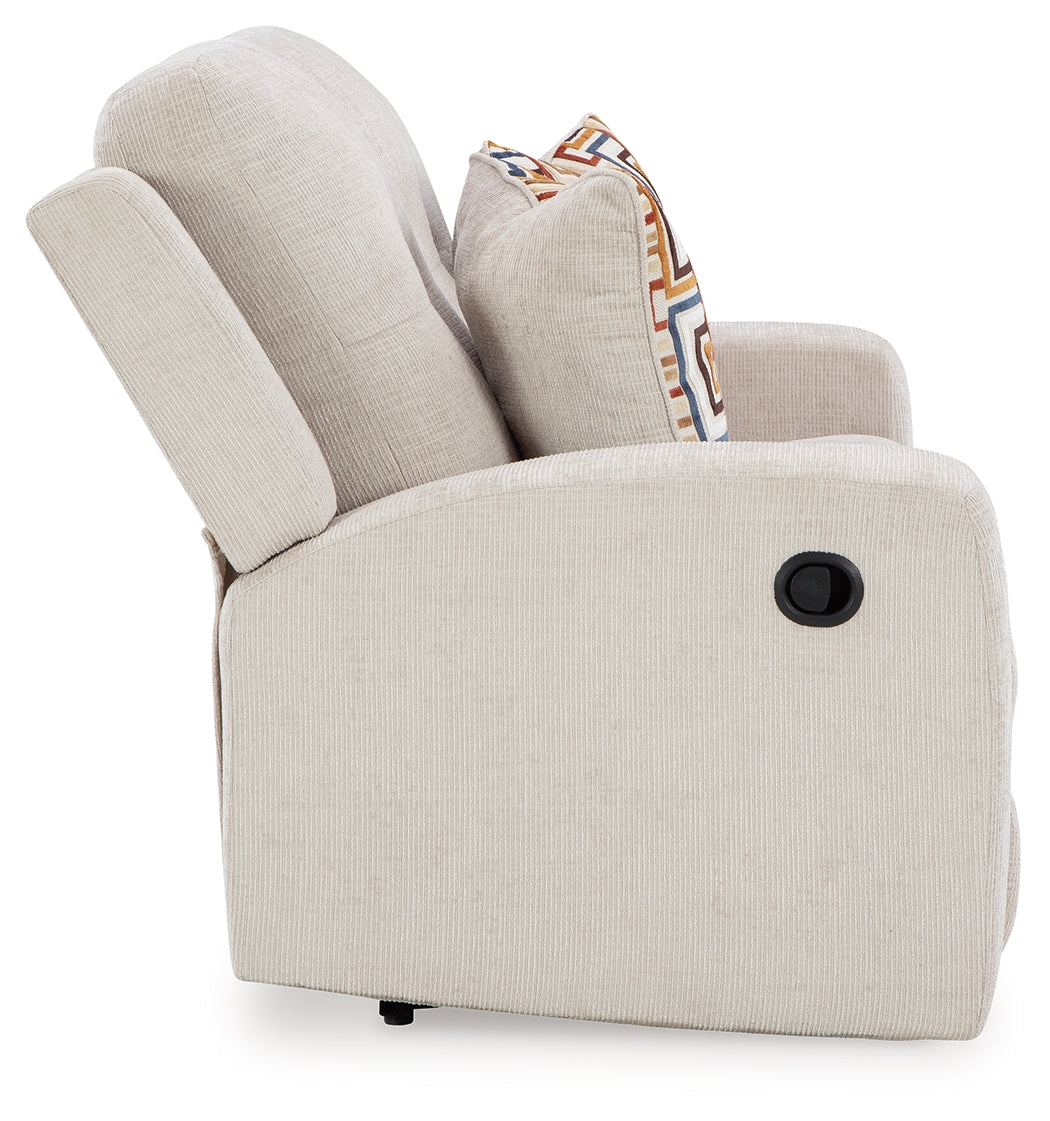 Danum Stone Reclining Loveseat - 3880586